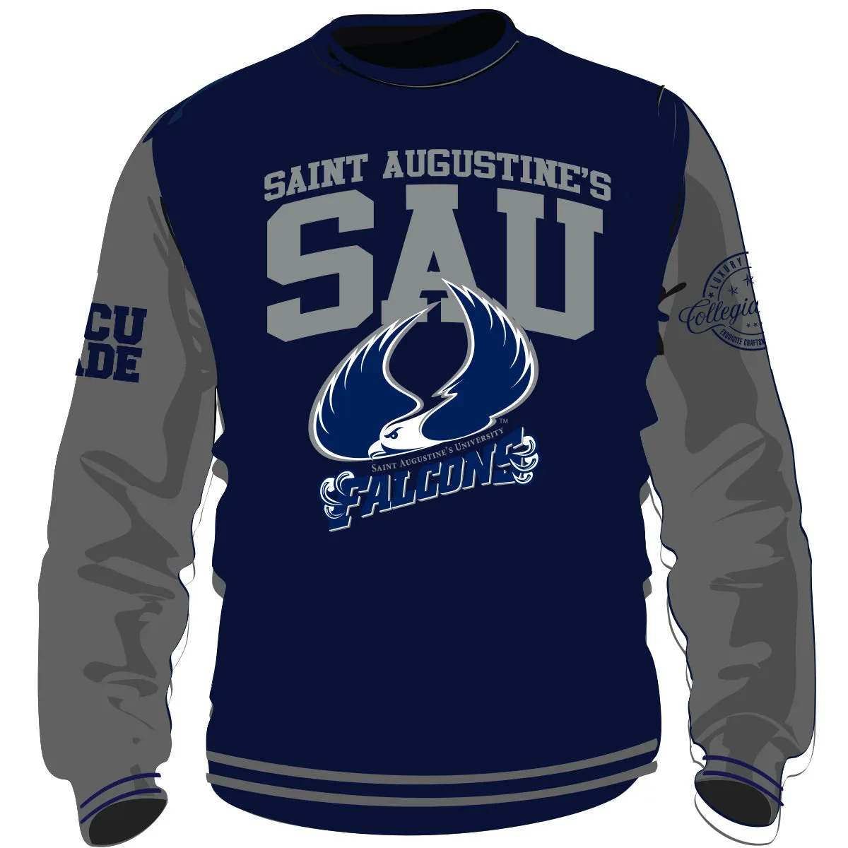Pre Order ( Ship April 20 )  SAU | CIAA Chenille CHAMPS SS | Unisex Sweatshirt (aja)