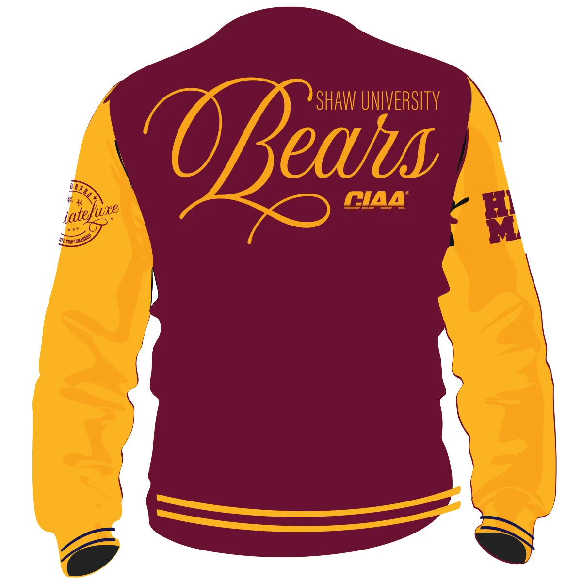 Pre Order ( Ship April 20 )  SHAW Univ | CIAA Chenille CHAMPS SS | Unisex Sweatshirt (aja)