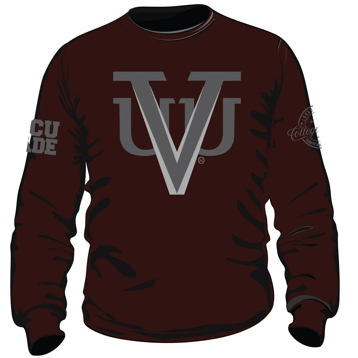 Pre Order ( Ship April 20 )  VUU | CIAA Chenille CHAMPS SS | Unisex Sweatshirt (aja)