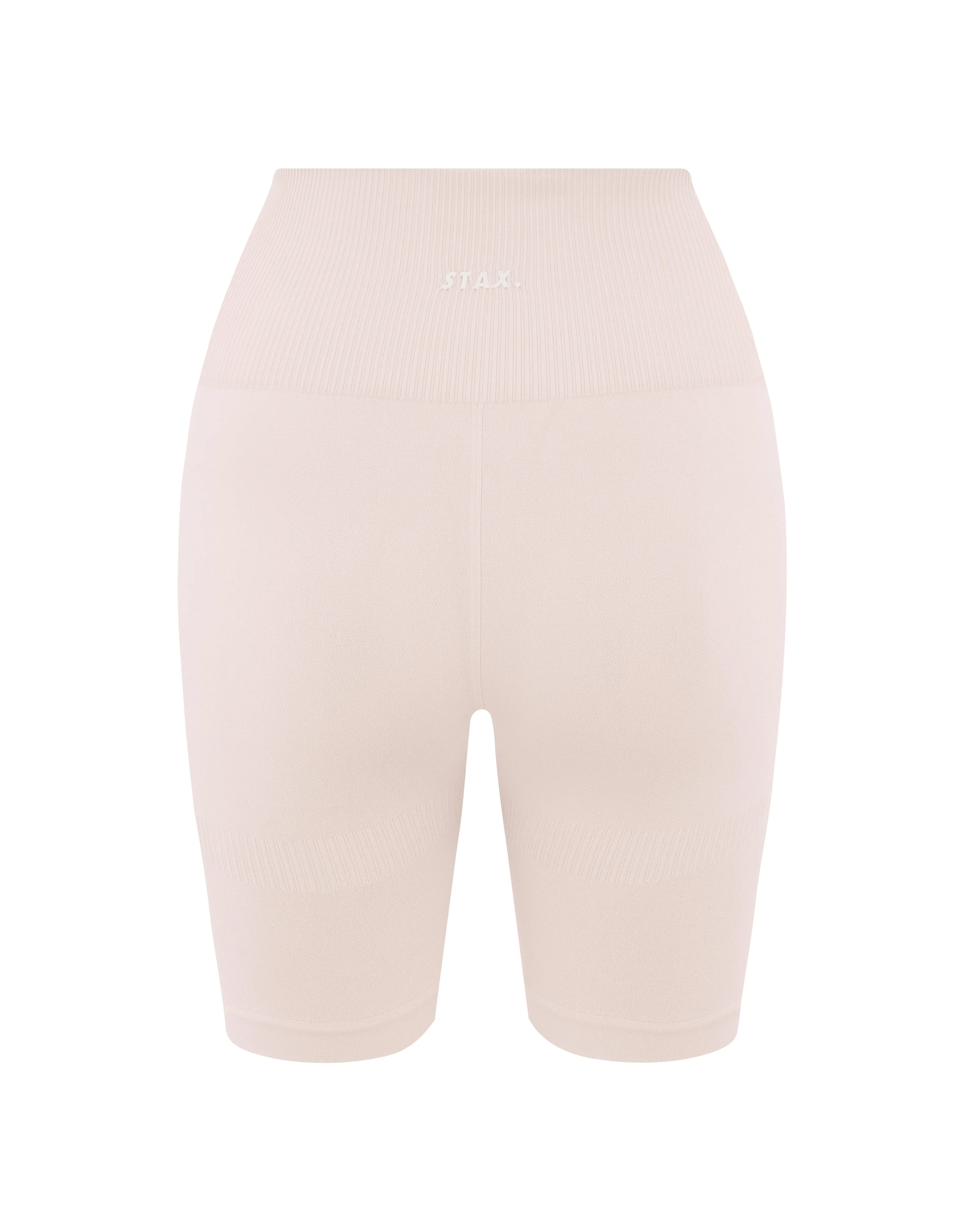 Premium Seamless Favourites Midi Bike Shorts - Bone