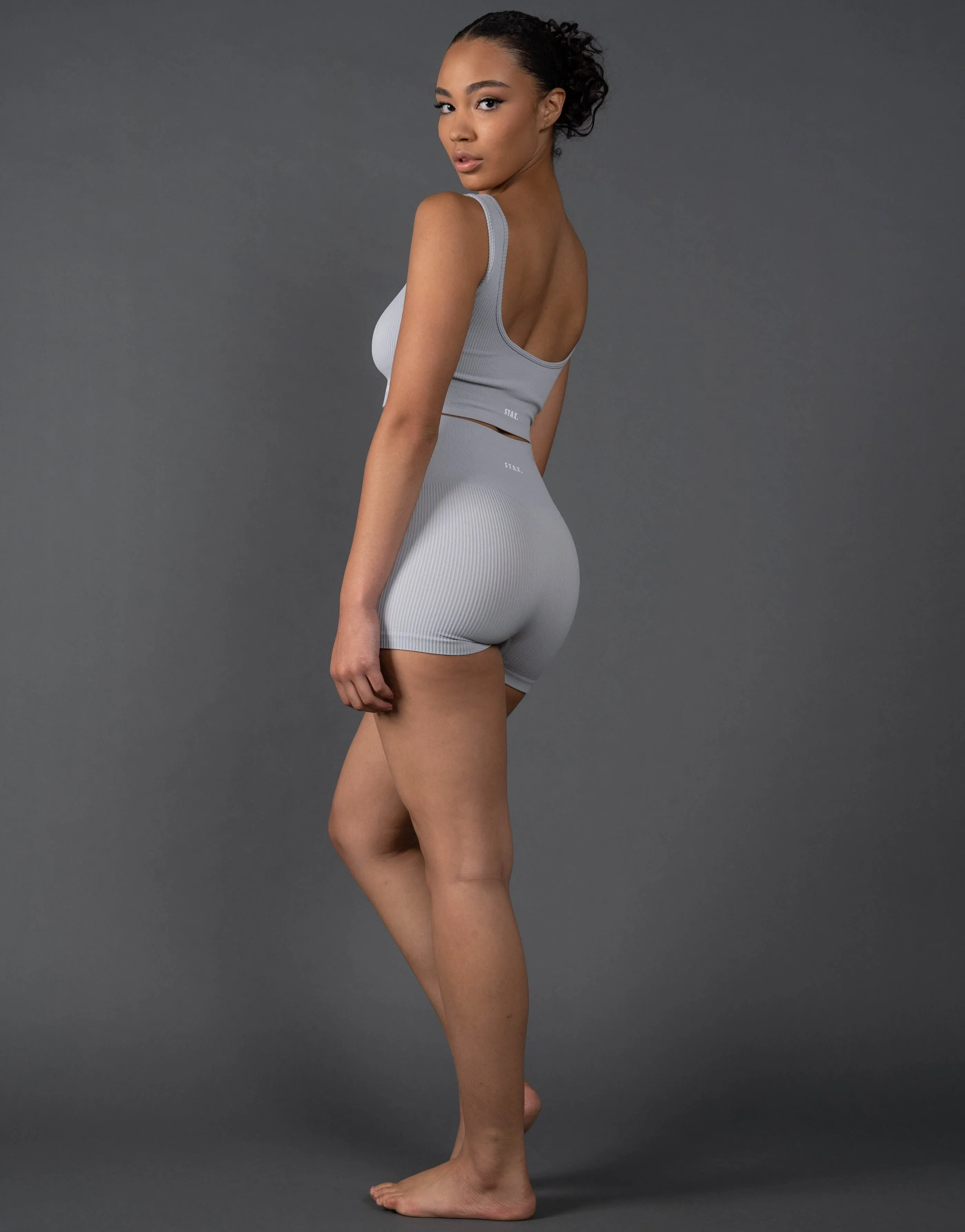 Premium Seamless Low Back Crop Lounge V5.1 - Breeze