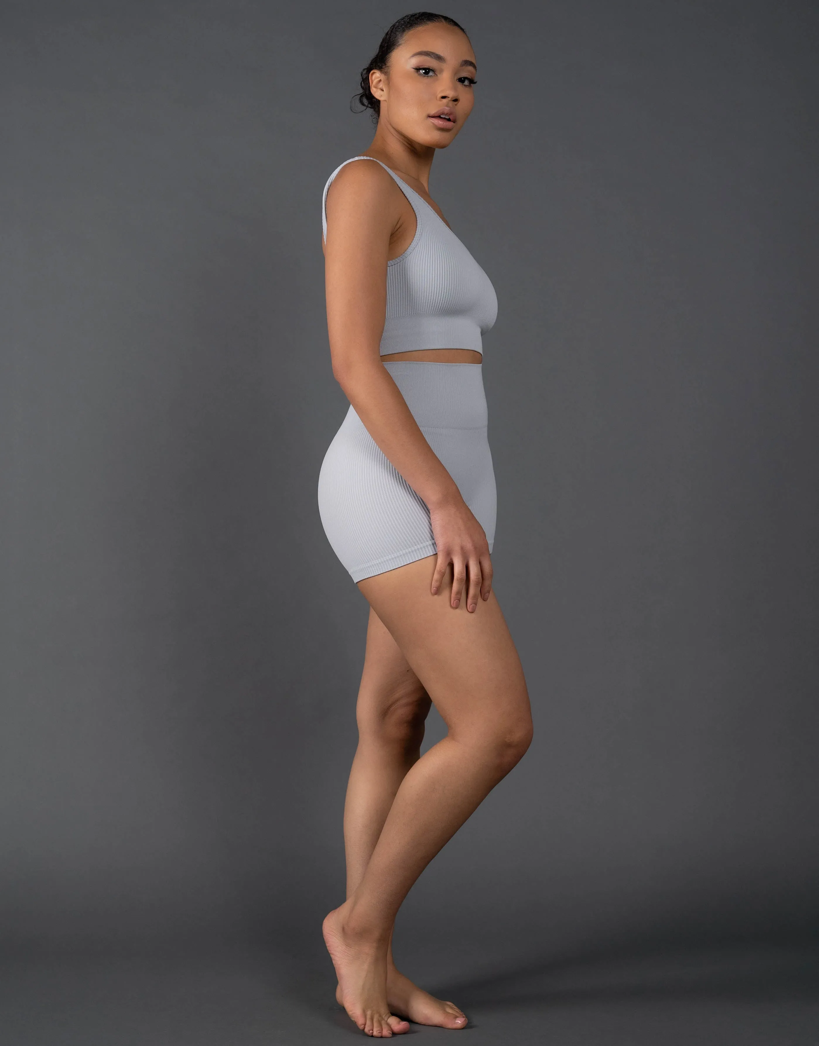 Premium Seamless Low Back Crop Lounge V5.1 - Breeze