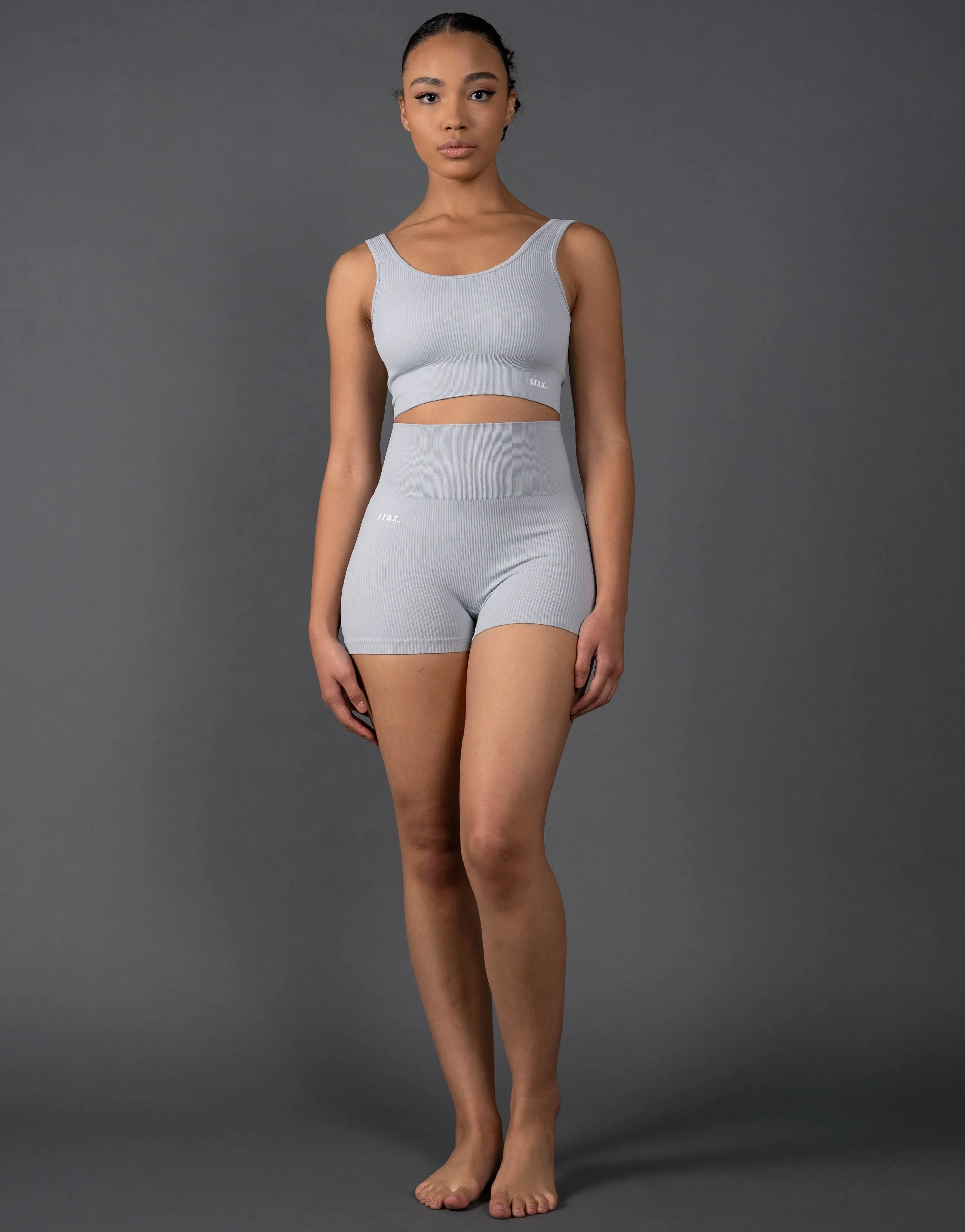 Premium Seamless Low Back Crop Lounge V5.1 - Breeze