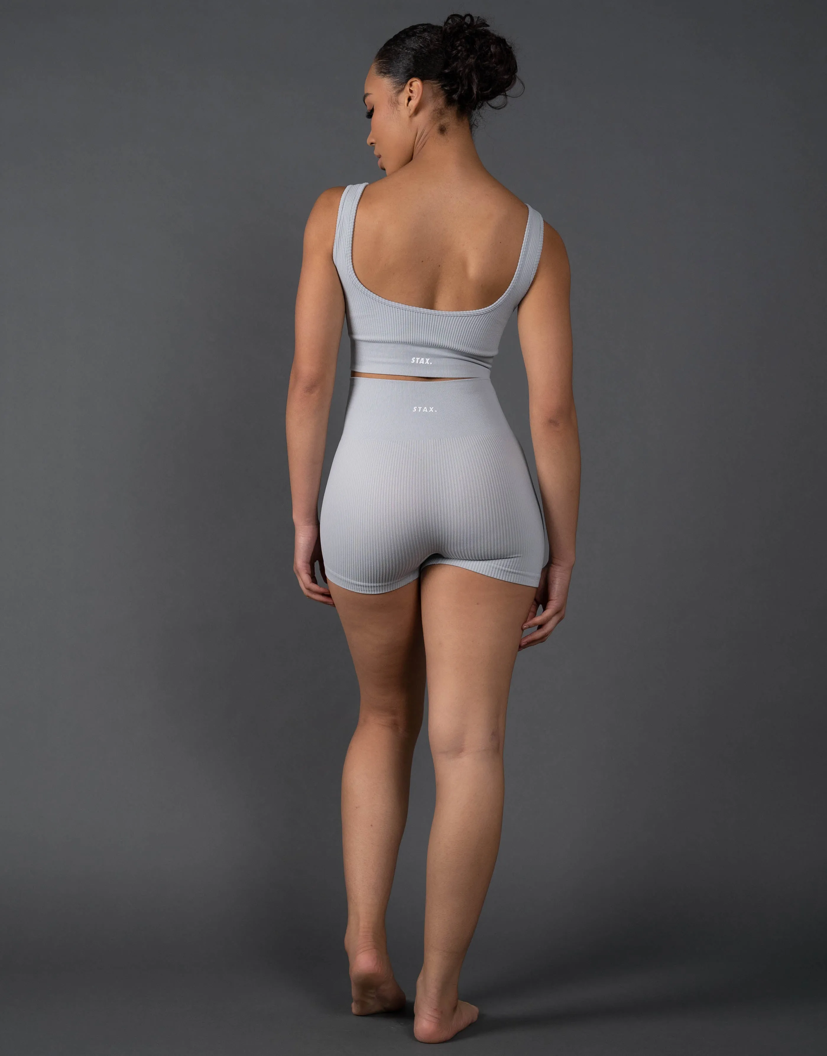 Premium Seamless Low Back Crop Lounge V5.1 - Breeze