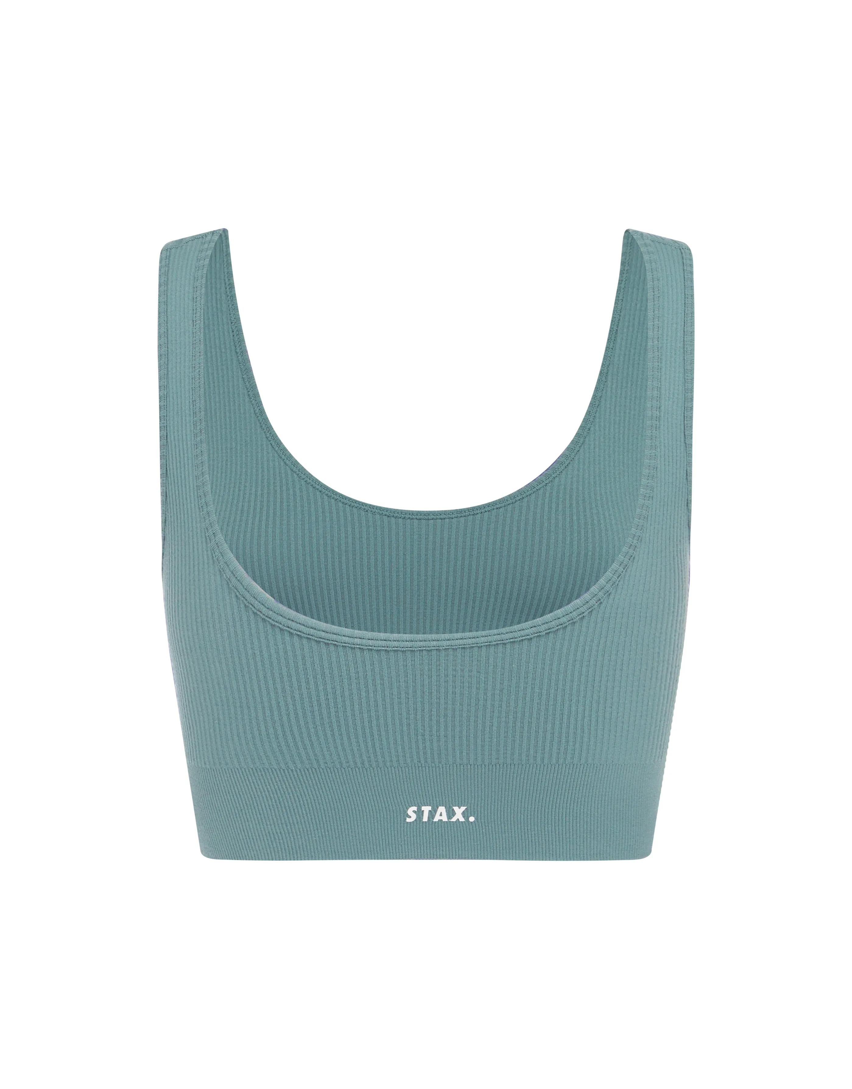 Premium Seamless Low Back Crop Lounge V5.1 - Mist
