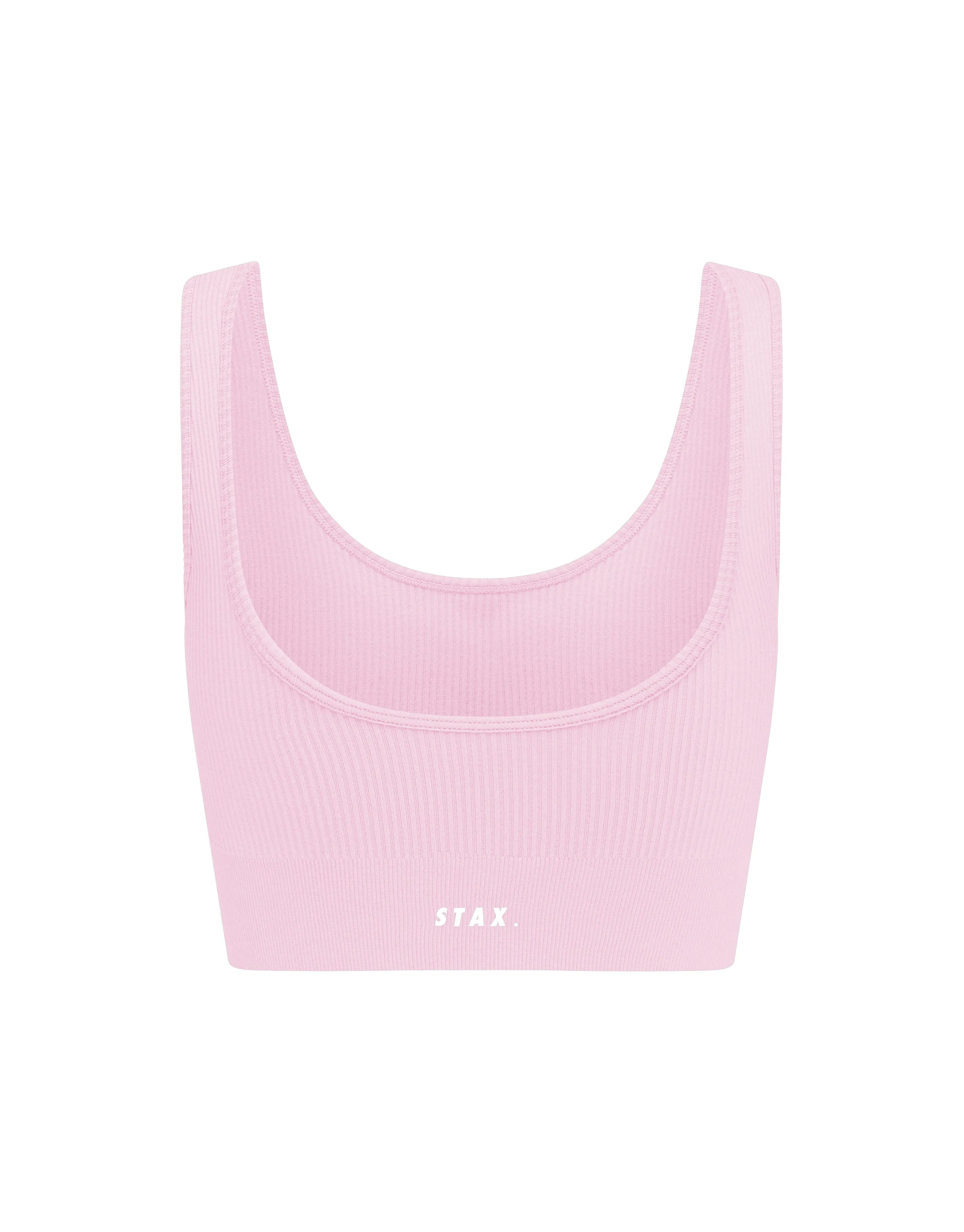 Premium Seamless Low Back Crop Lounge V5.1 - Taffy
