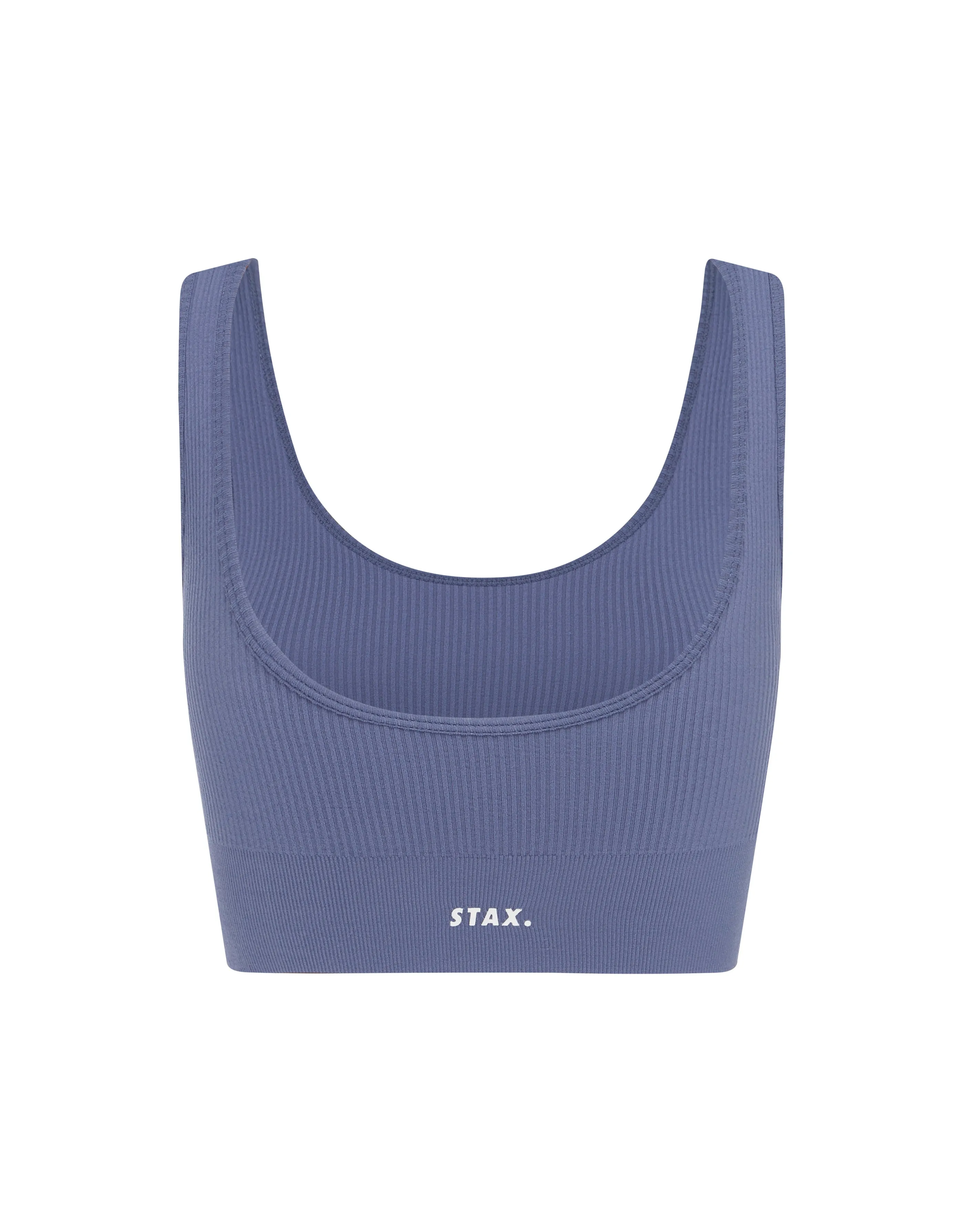 Premium Seamless Low Back Crop Lounge V5.1 - Topaz