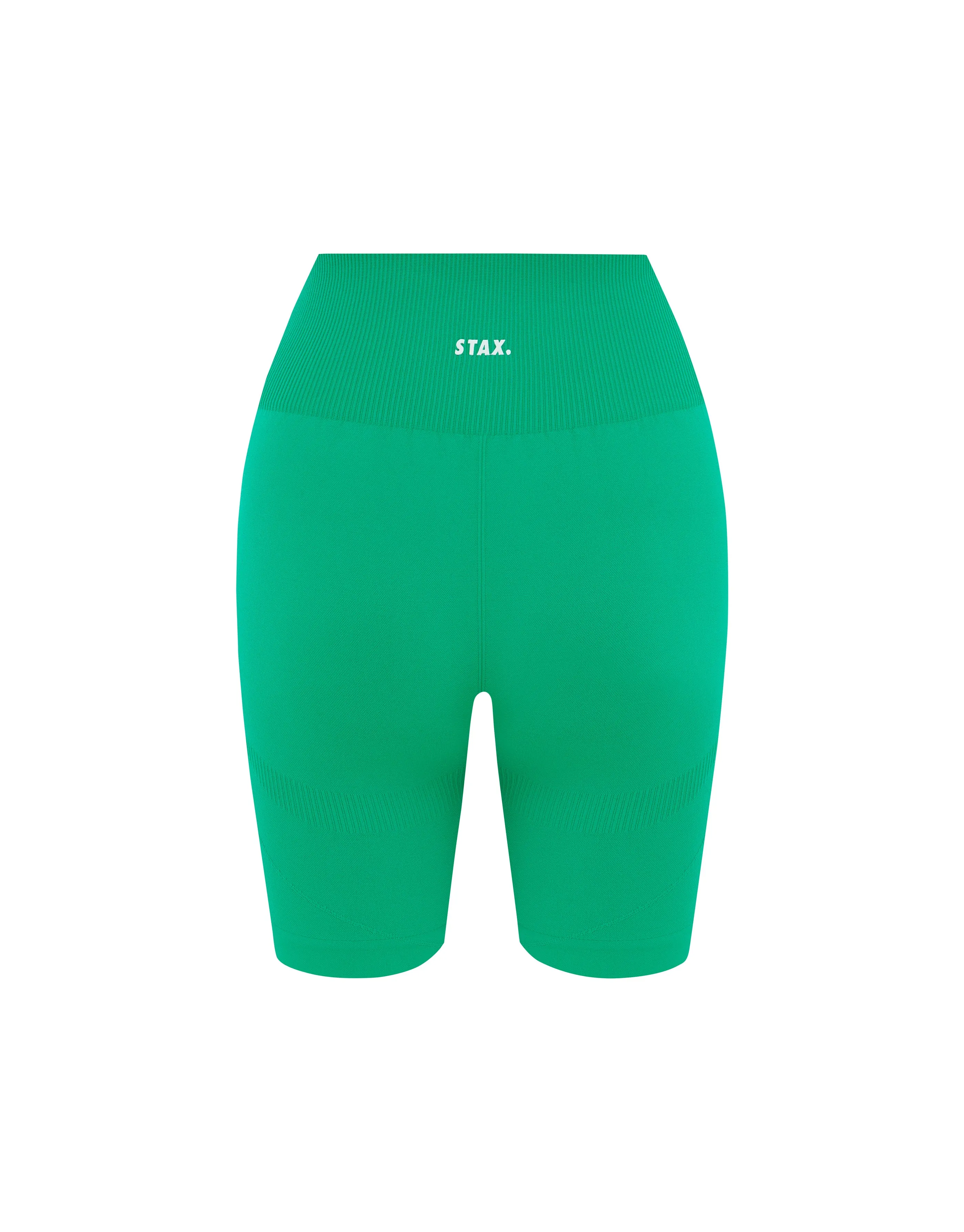Premium Seamless Midi Bike Shorts - Green