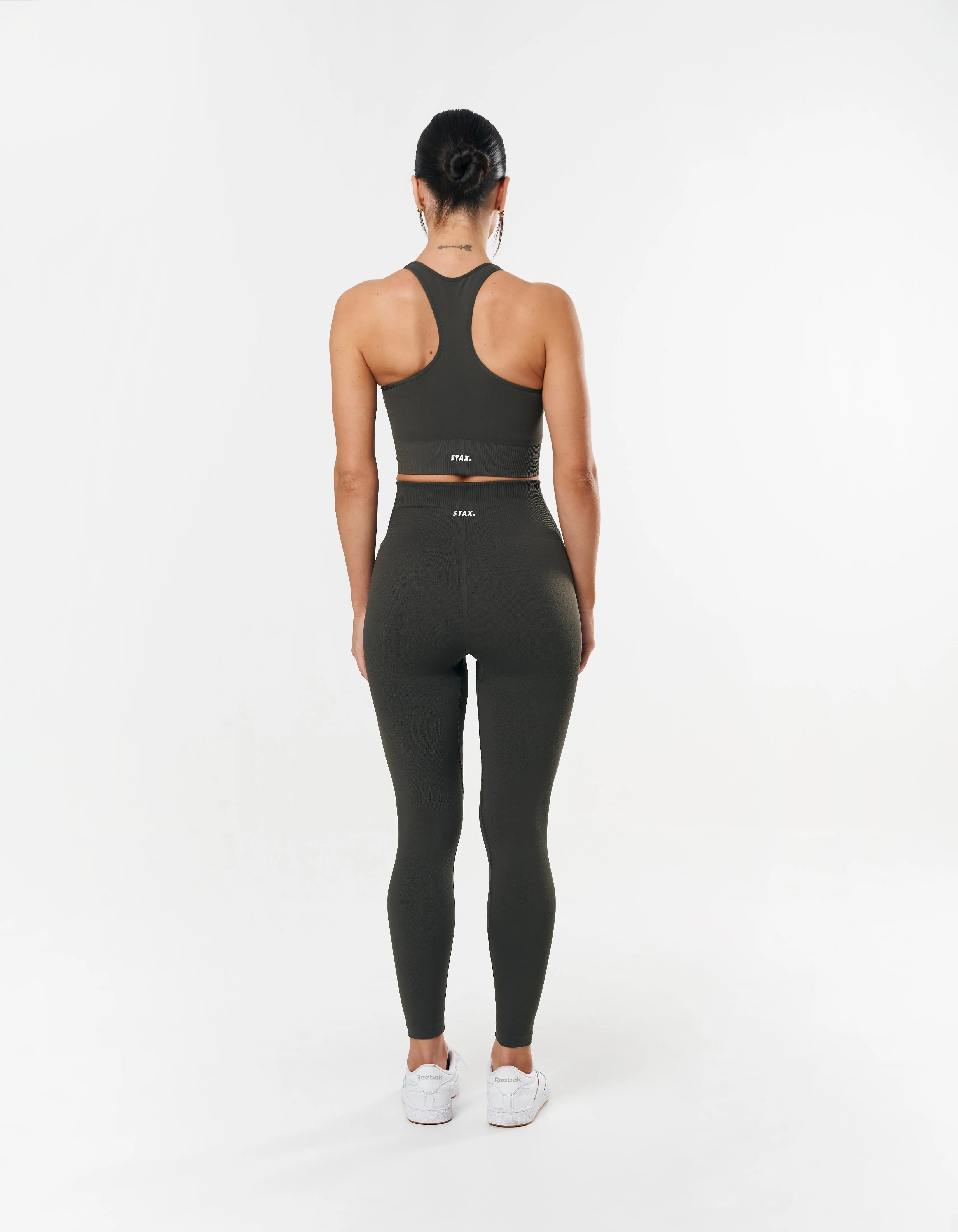 Premium Seamless Racer Crop - Dovetail