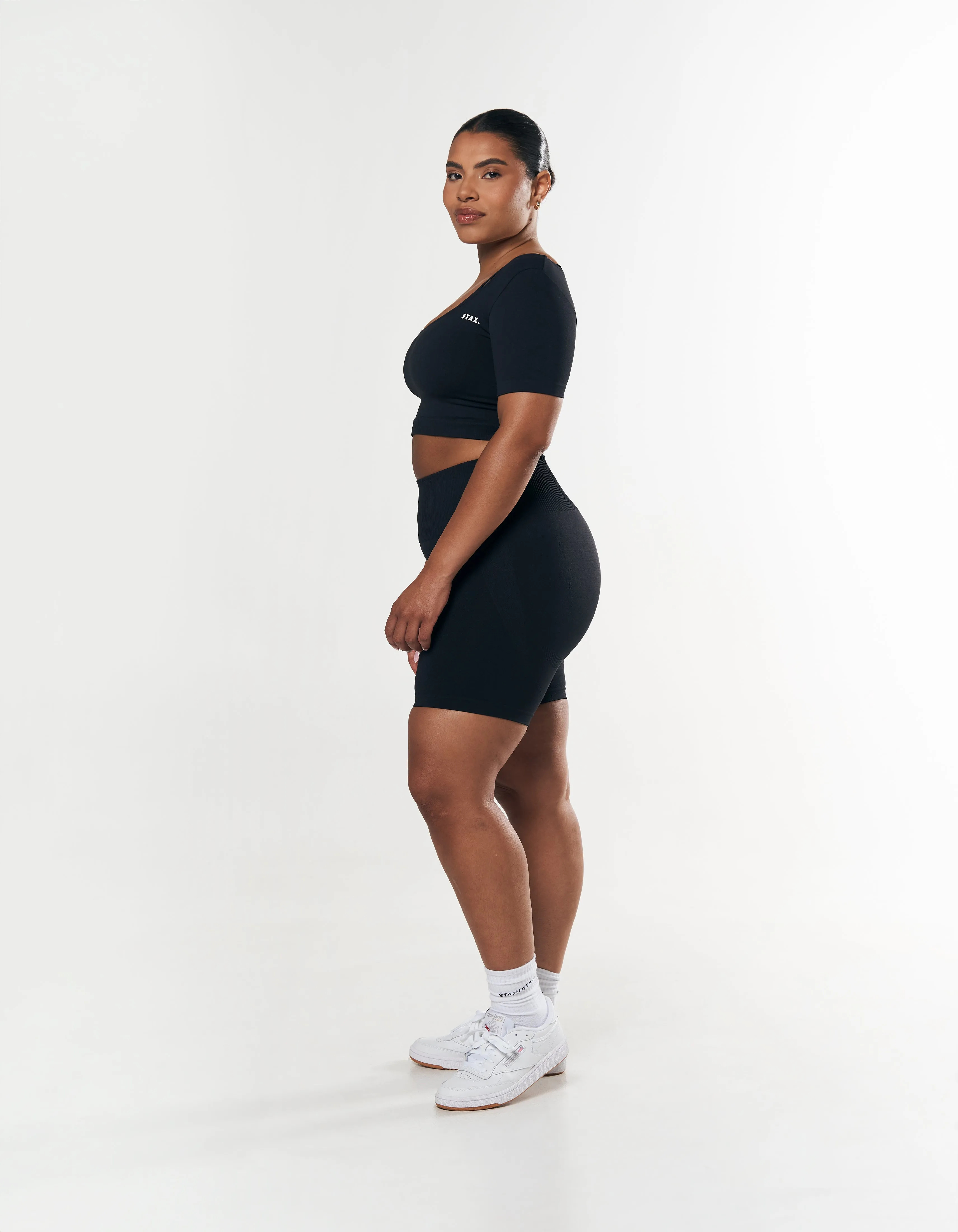 Premium Seamless Scoop Tee - Astro