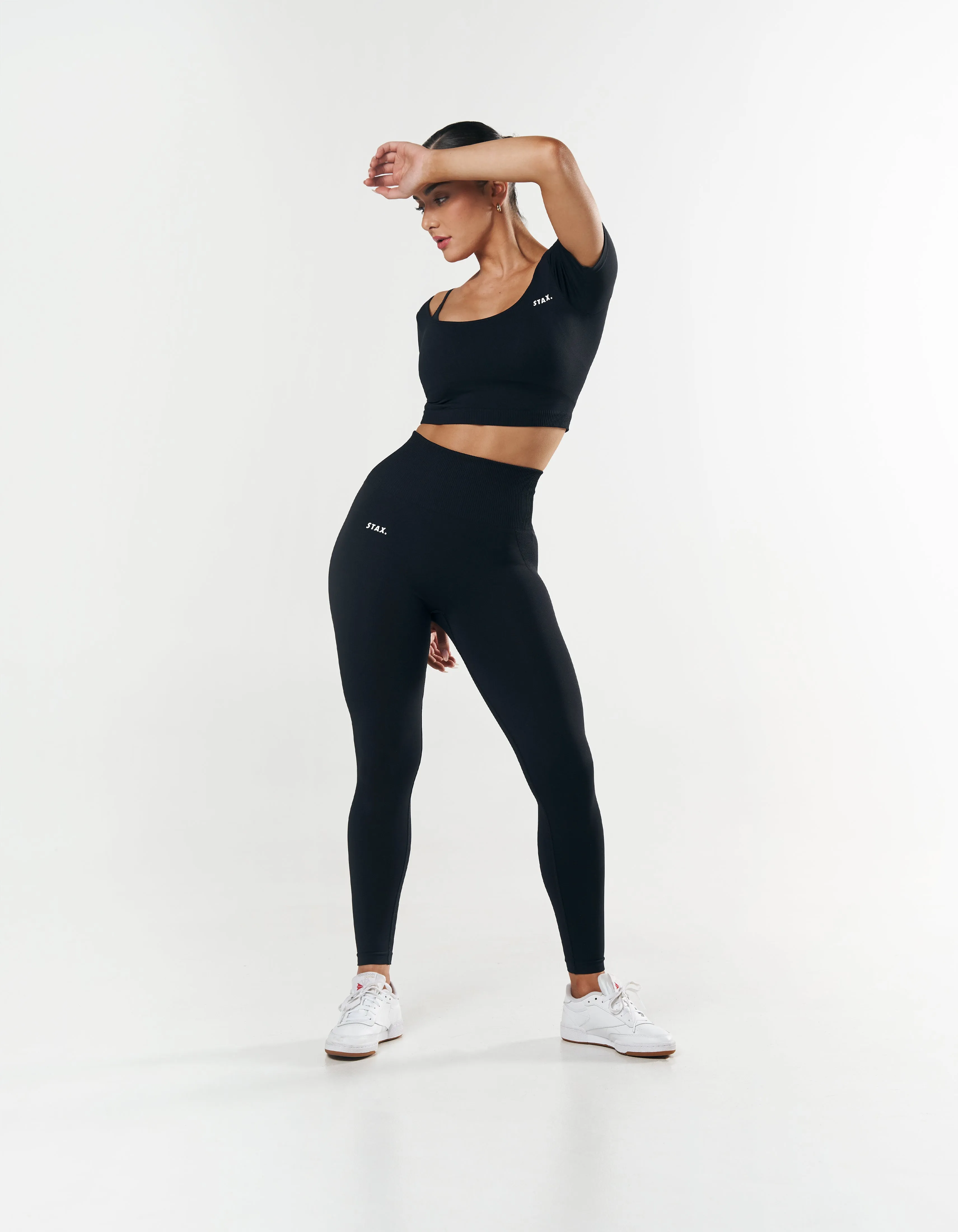 Premium Seamless Scoop Tee - Astro