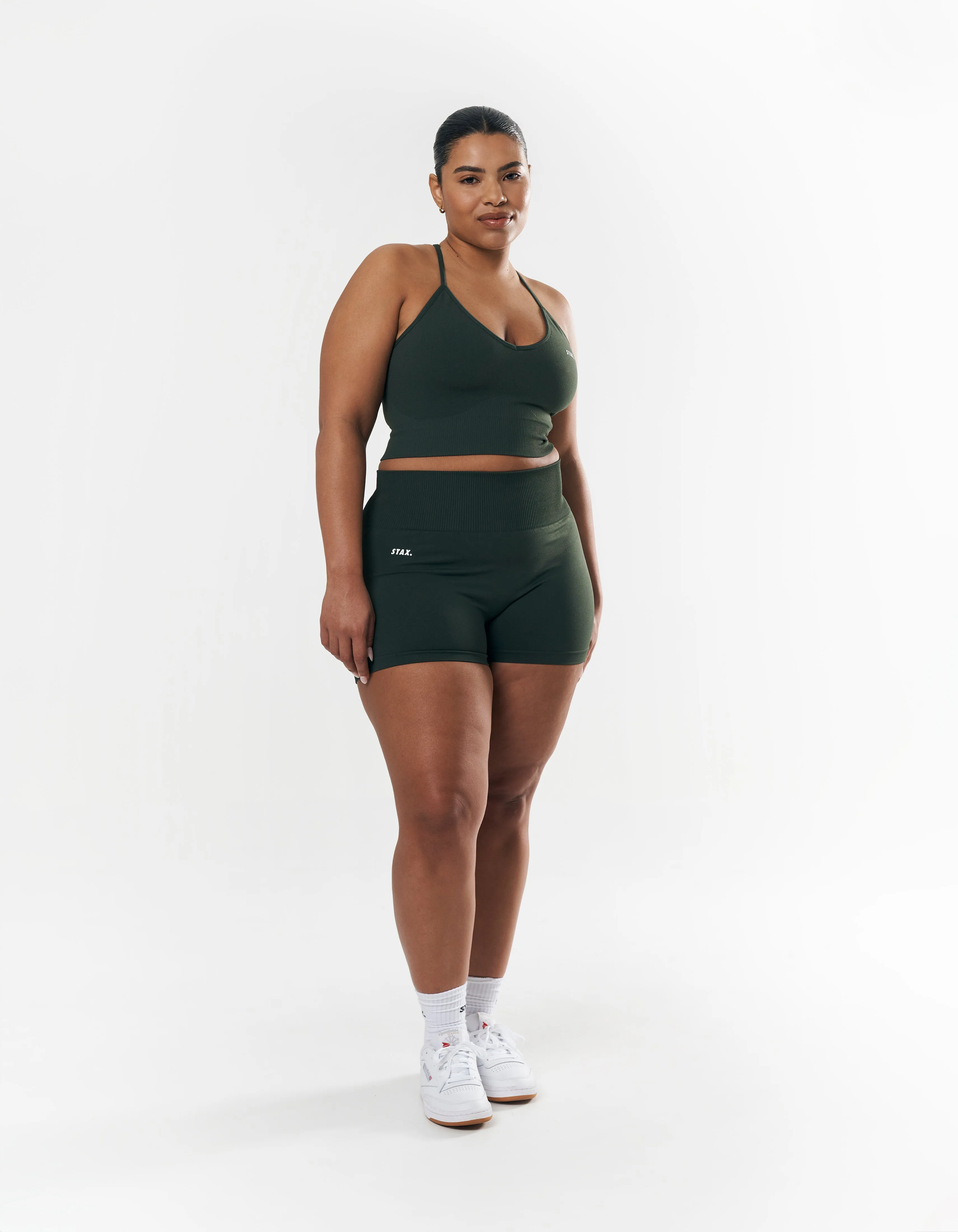 Premium Seamless Strappy Crop - Porsche