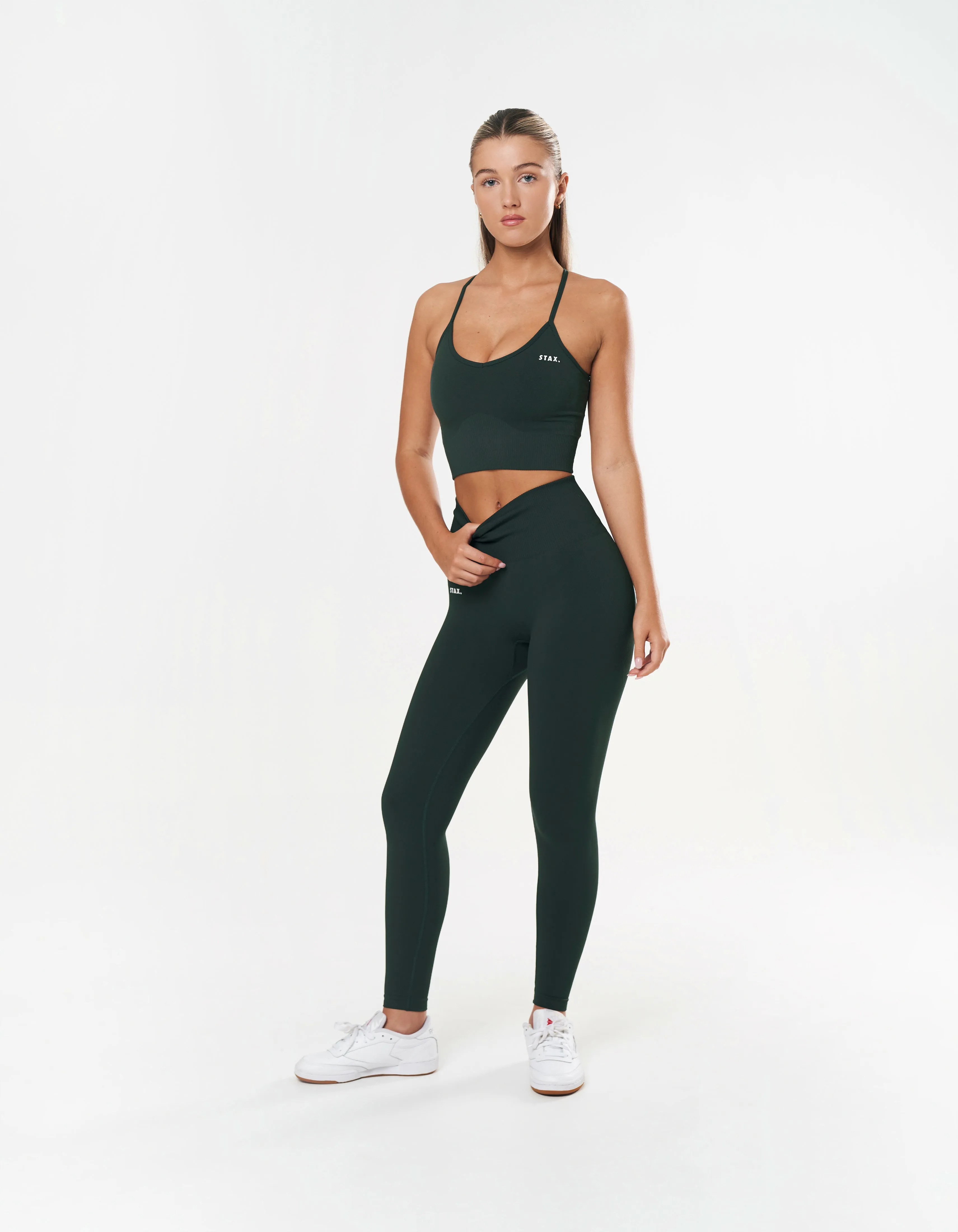 Premium Seamless Strappy Crop - Porsche