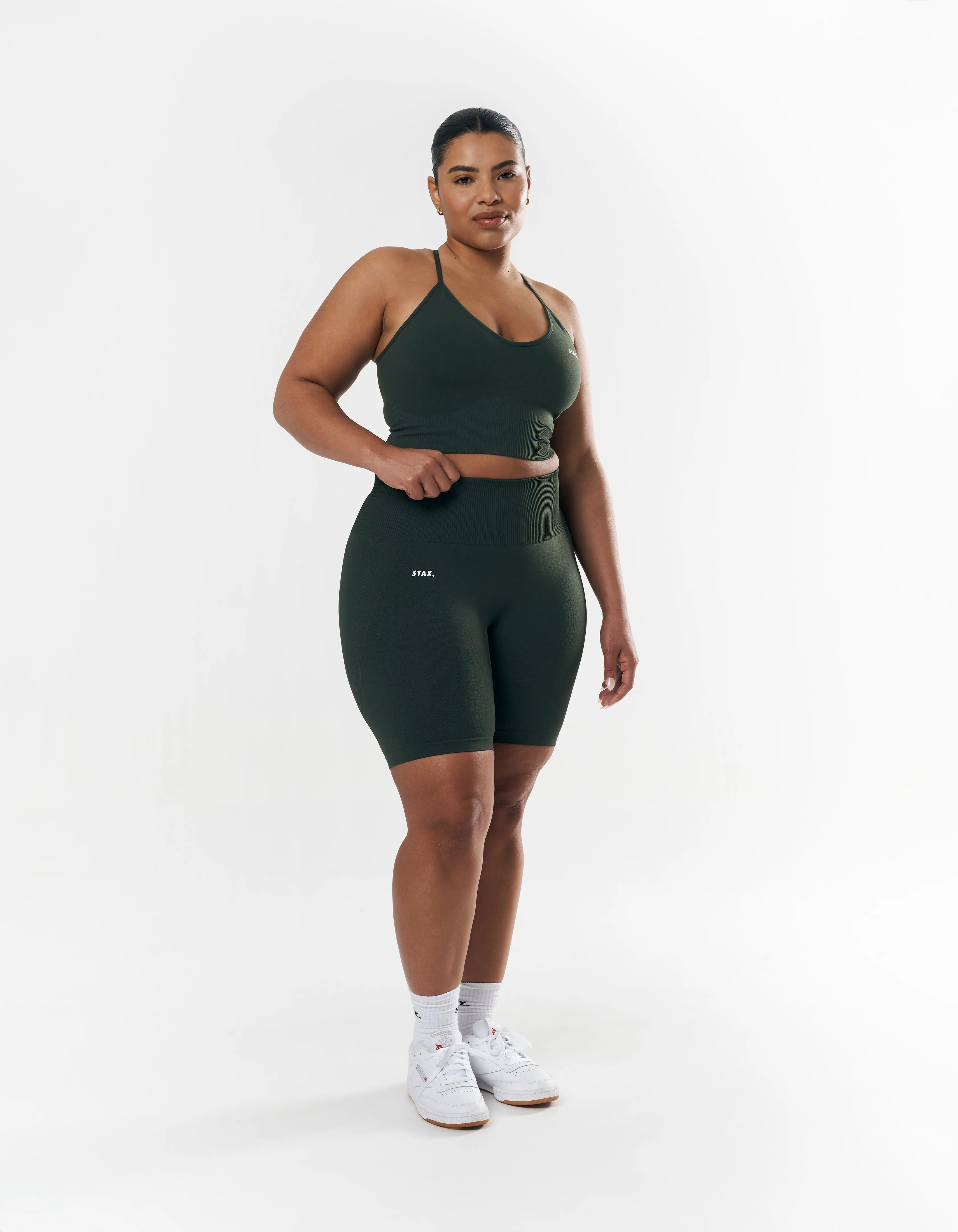 Premium Seamless Strappy Crop - Porsche