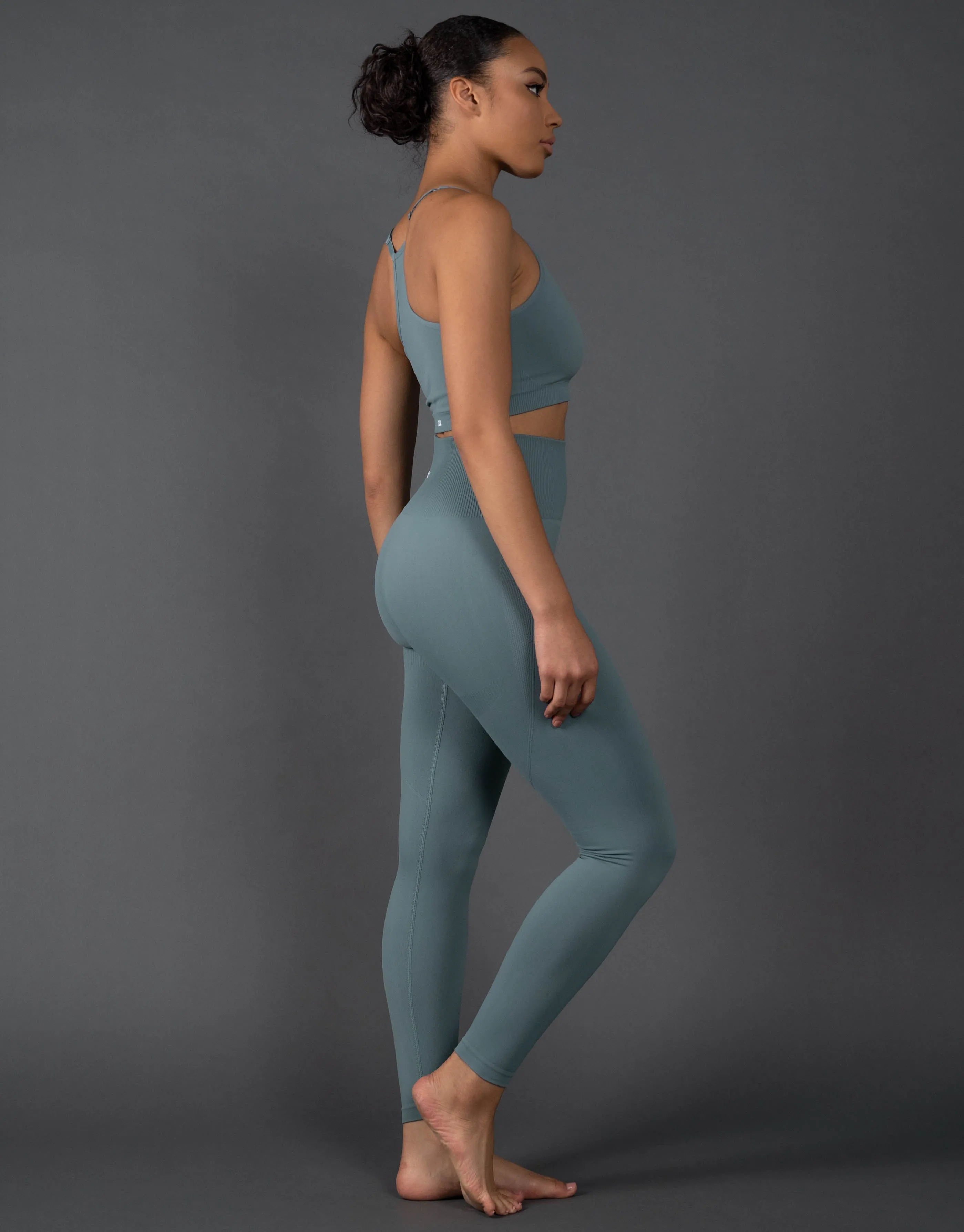 Premium Seamless Strappy Crop V5.1 - Mist