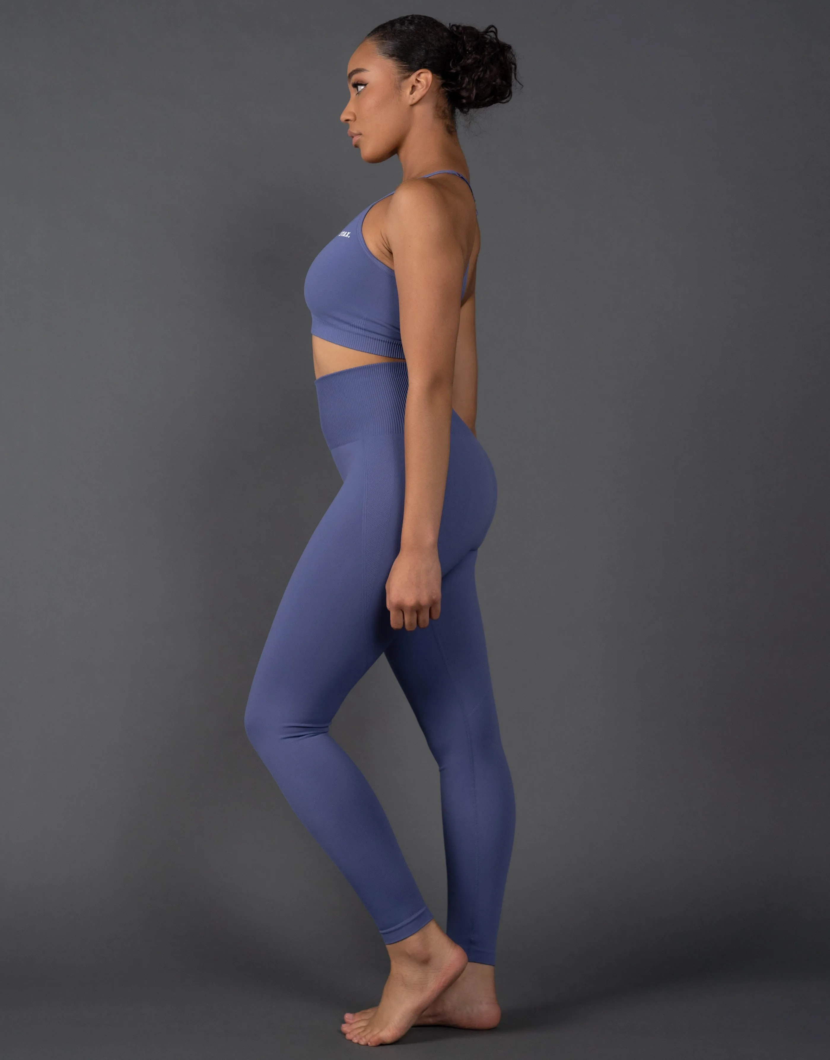 Premium Seamless Strappy Crop V5.1 - Topaz
