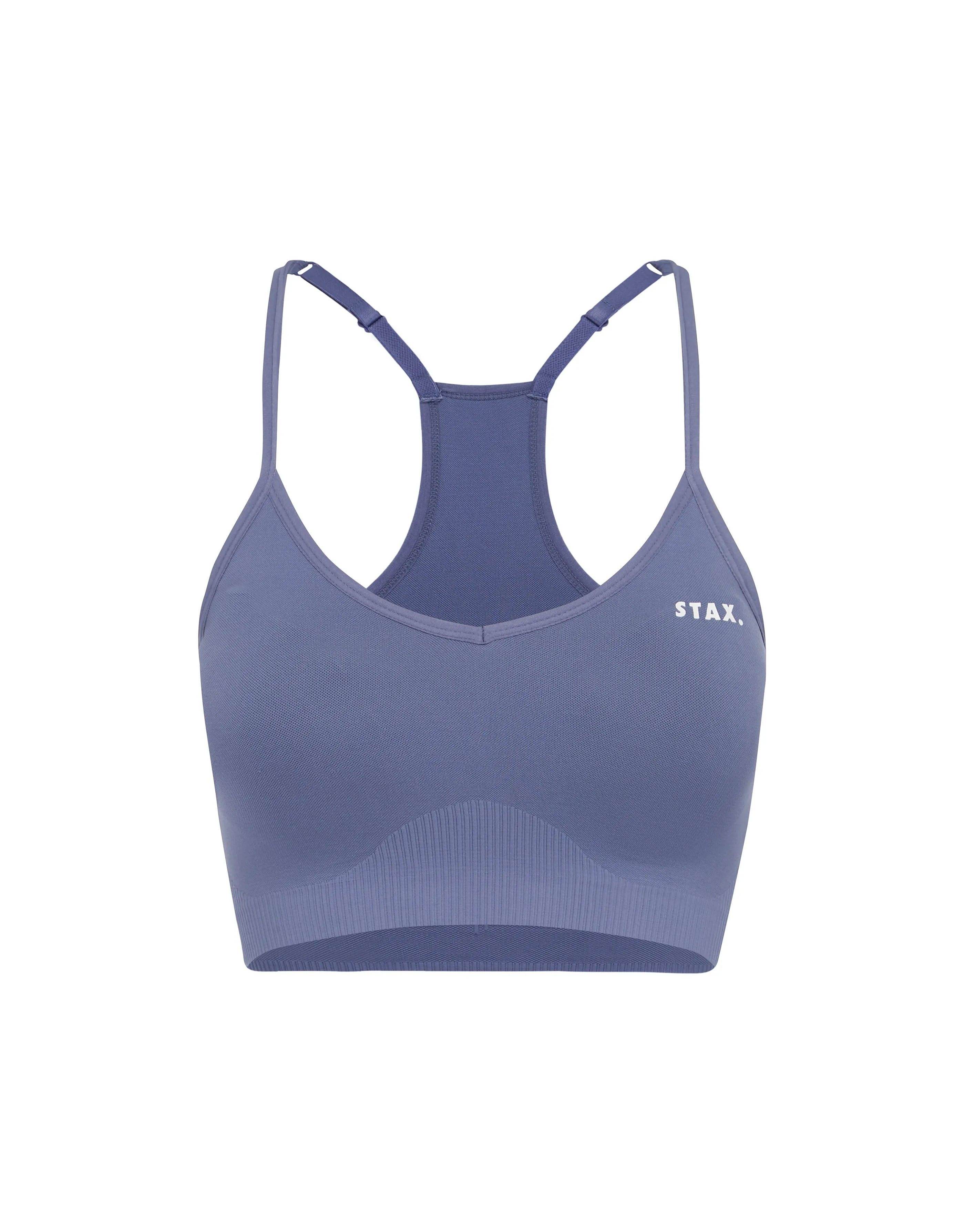 Premium Seamless Strappy Crop V5.1 - Topaz
