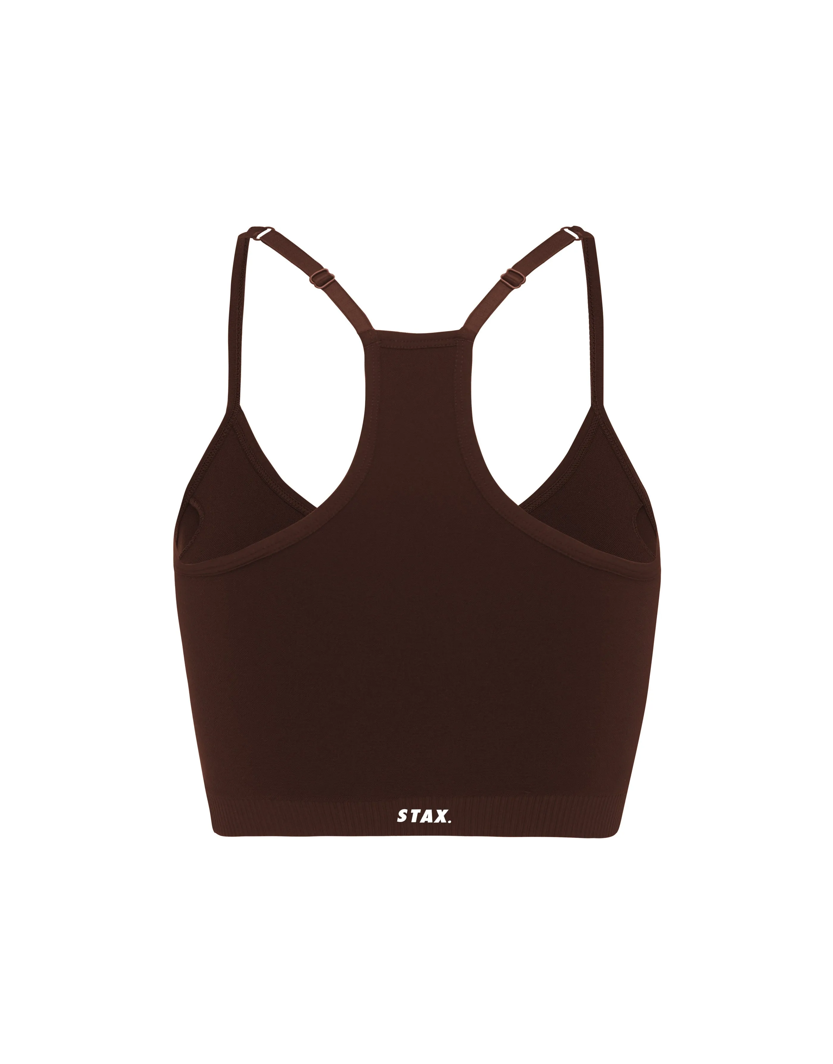 Premium Seamless Strappy Crop V5.1 - Umber