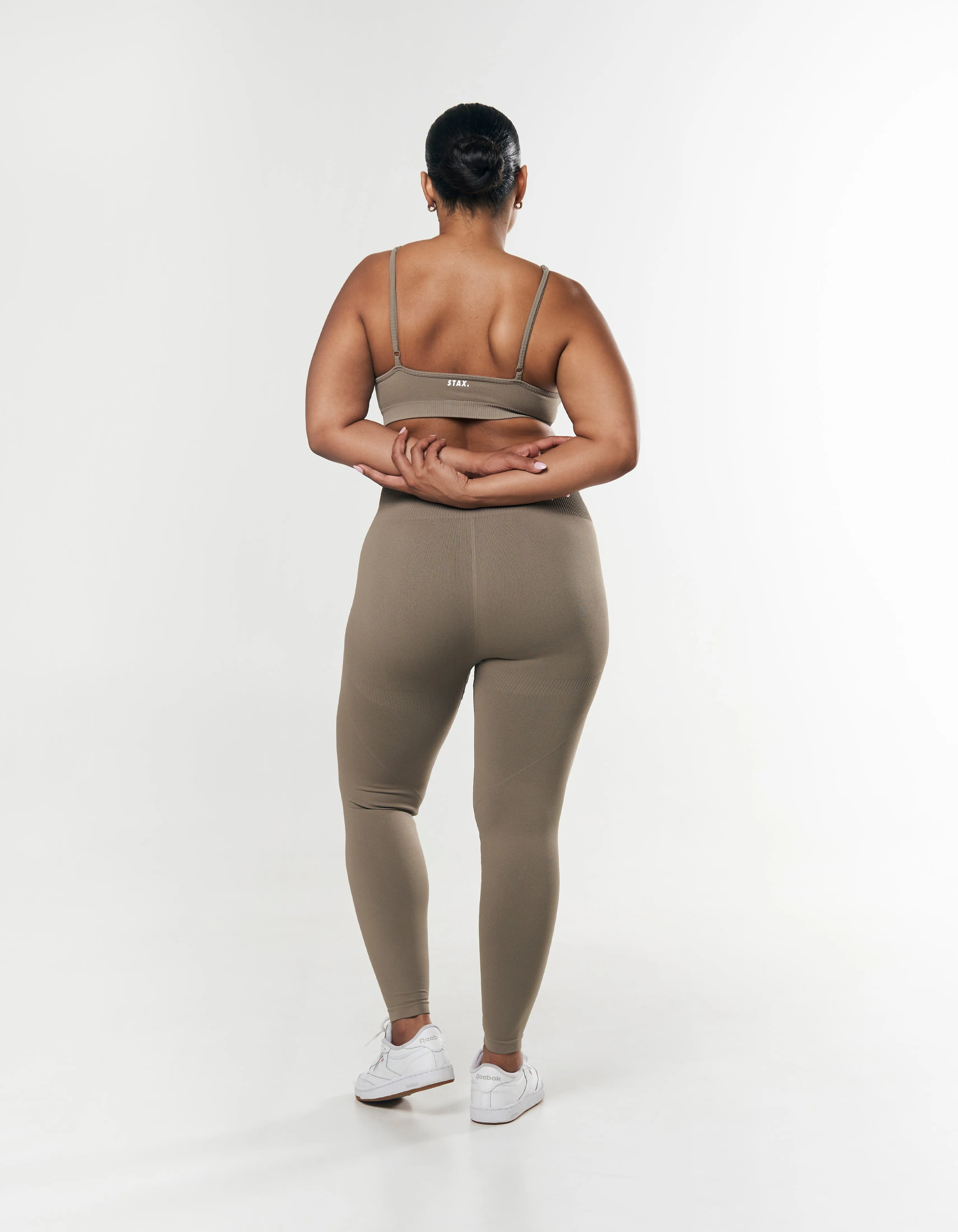 Premium Seamless Summer Bralette - Brown