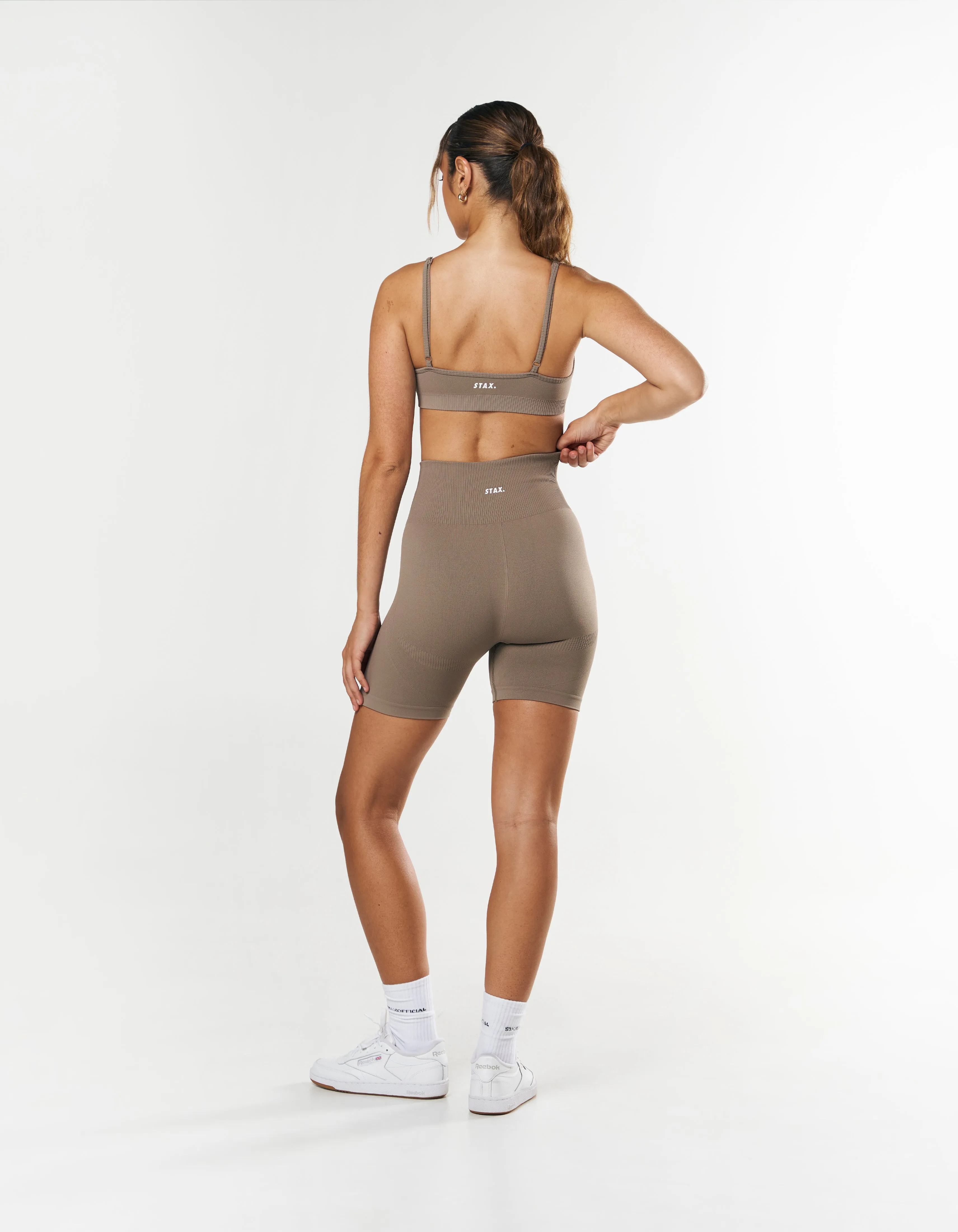 Premium Seamless Summer Bralette - Brown