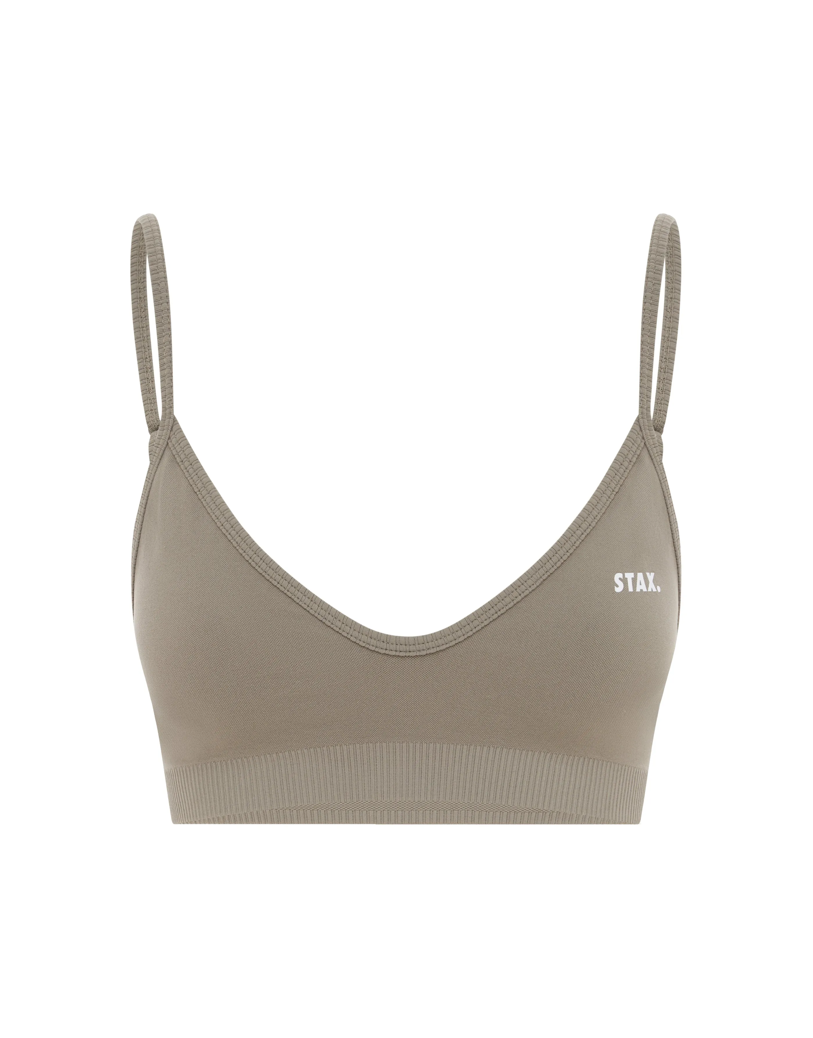 Premium Seamless Summer Bralette - Brown