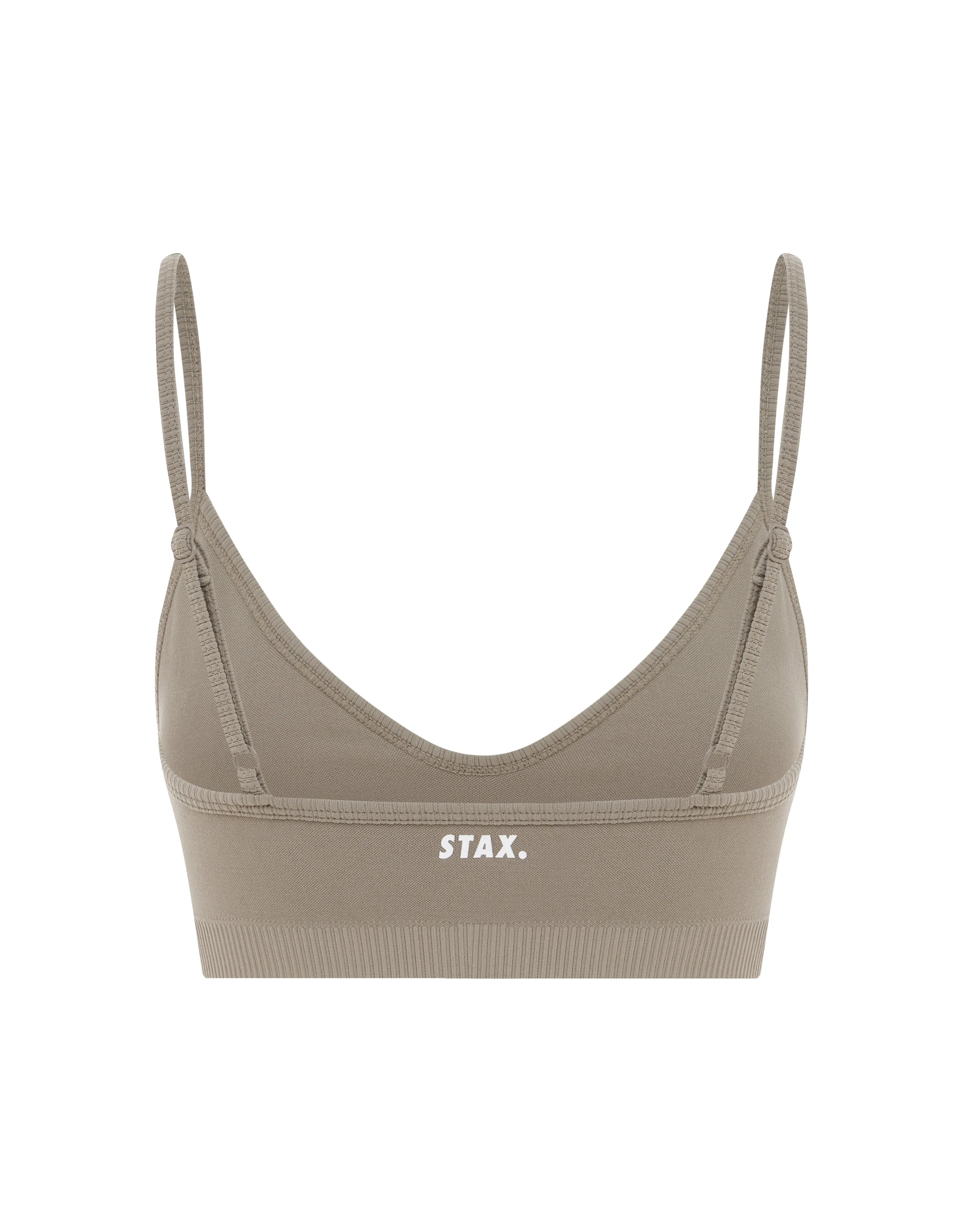 Premium Seamless Summer Bralette - Brown