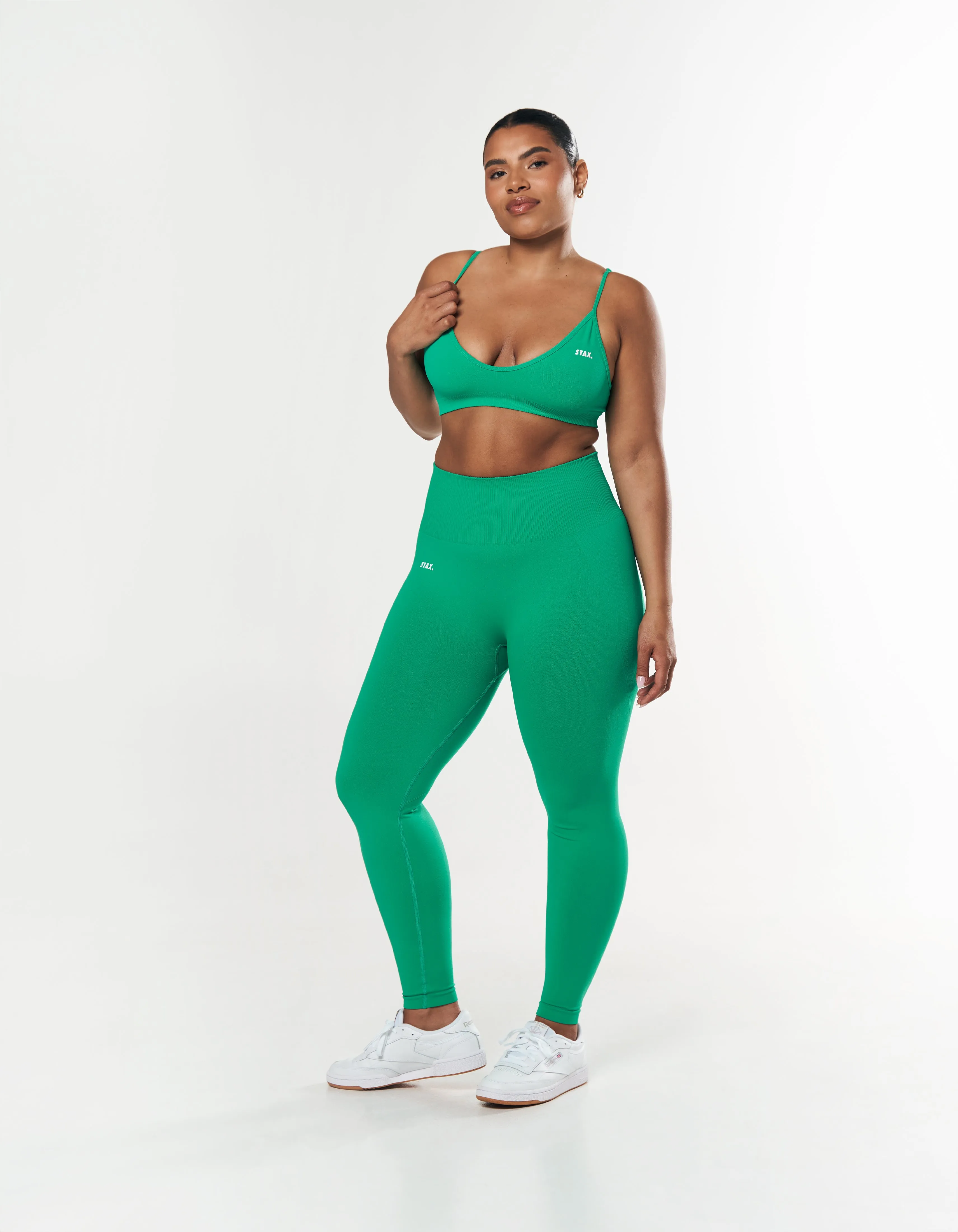 Premium Seamless Summer Bralette - Green