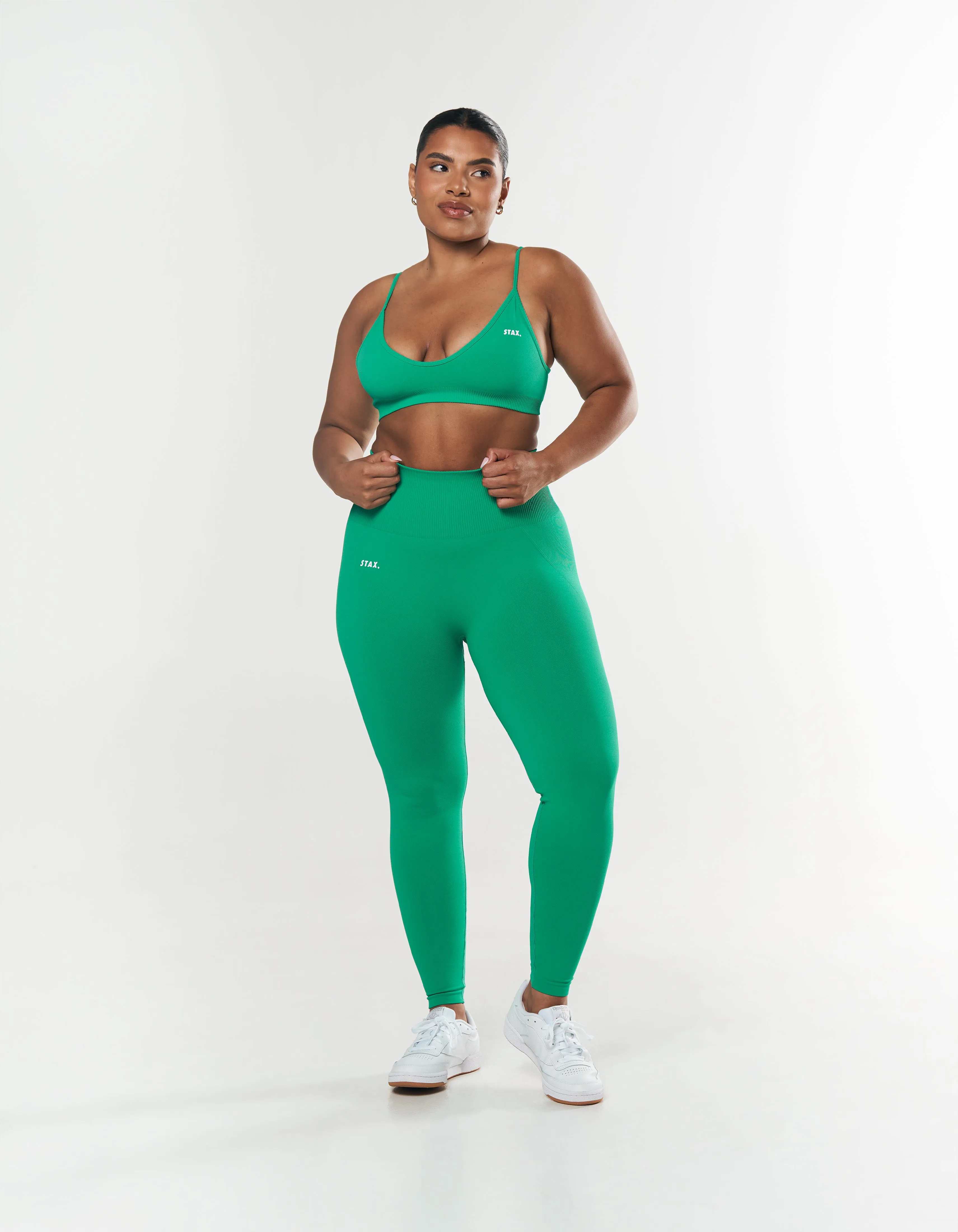 Premium Seamless Summer Bralette - Green