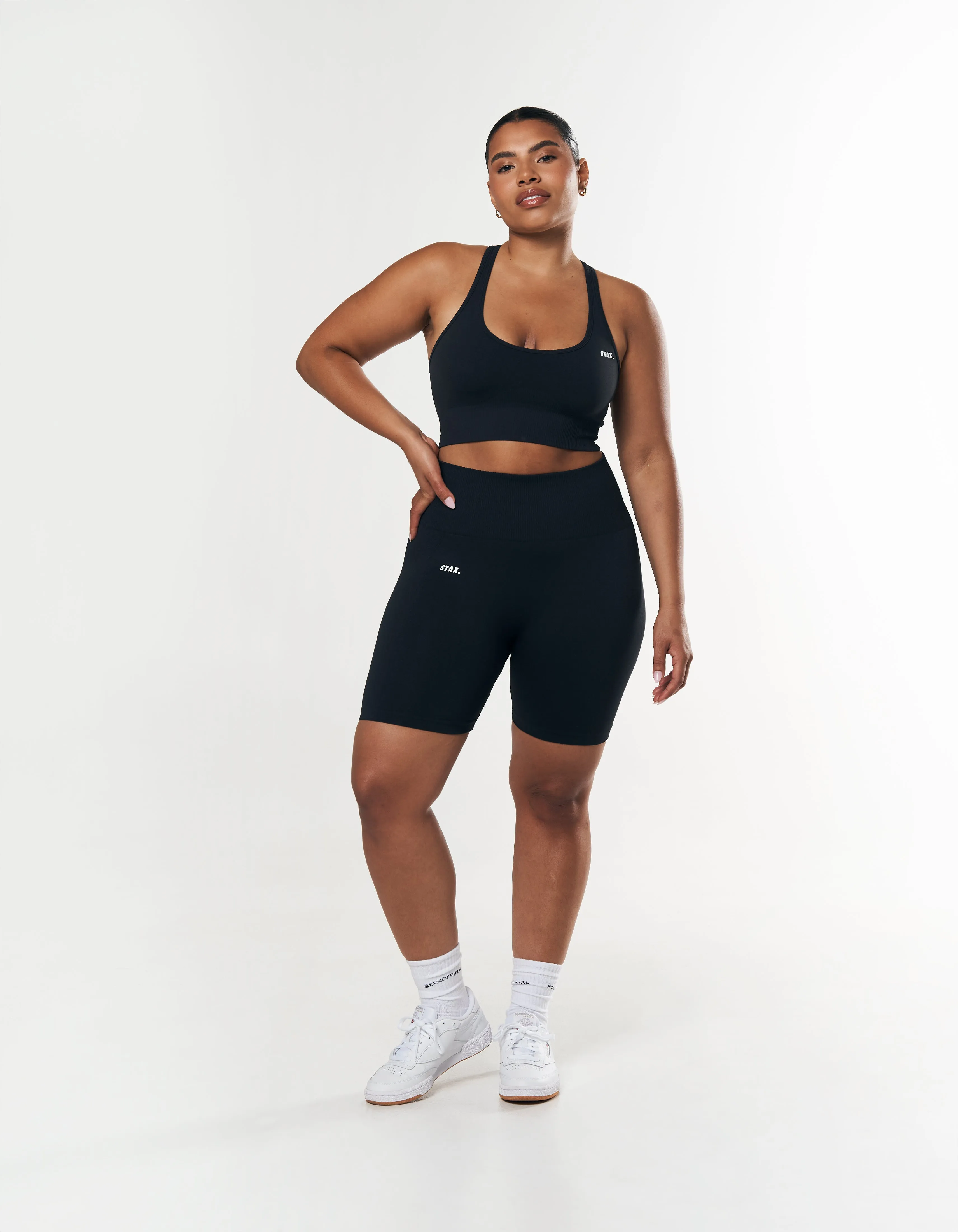 Premium Seamless Summer Racer Crop - Astro