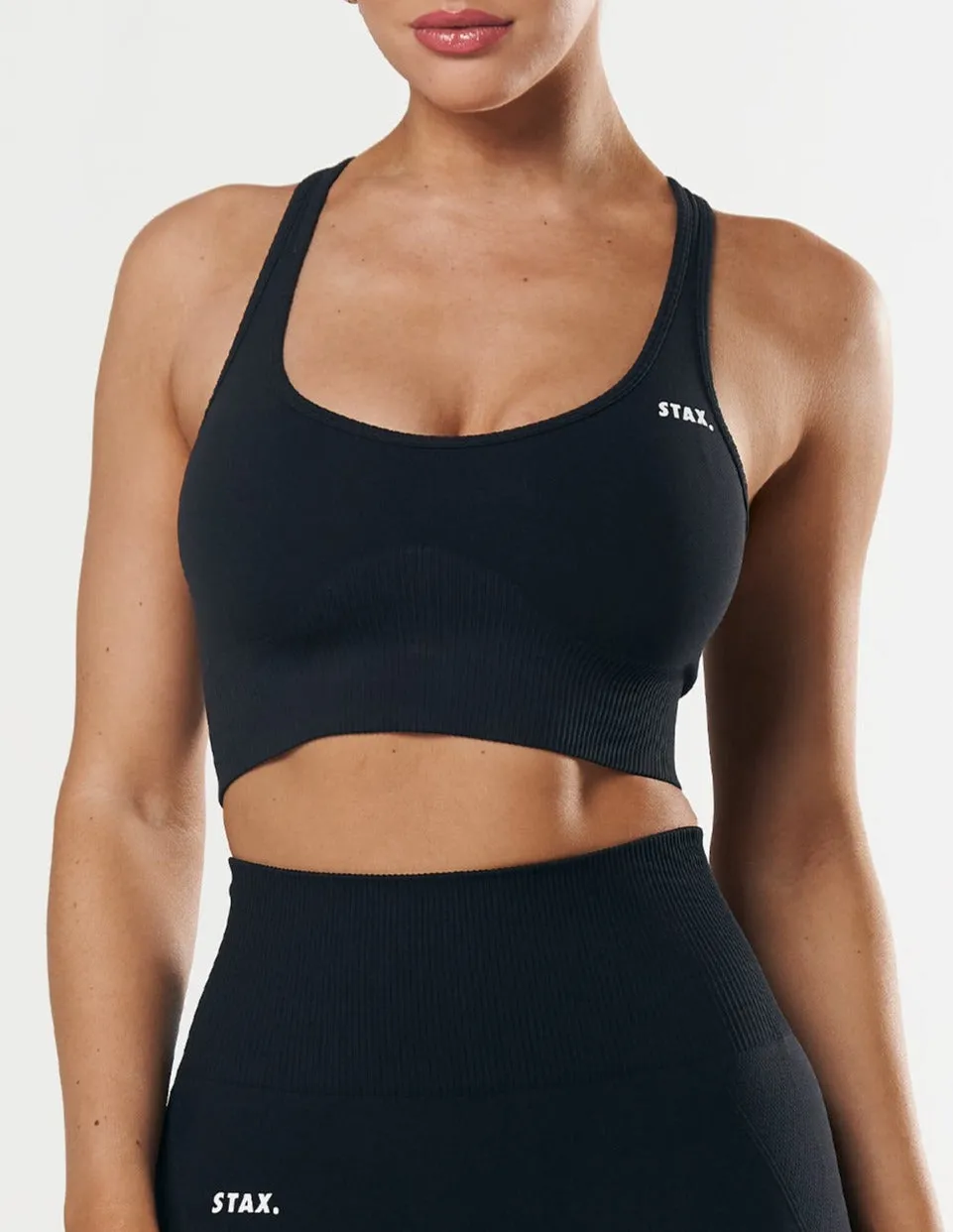 Premium Seamless Summer Racer Crop - Astro