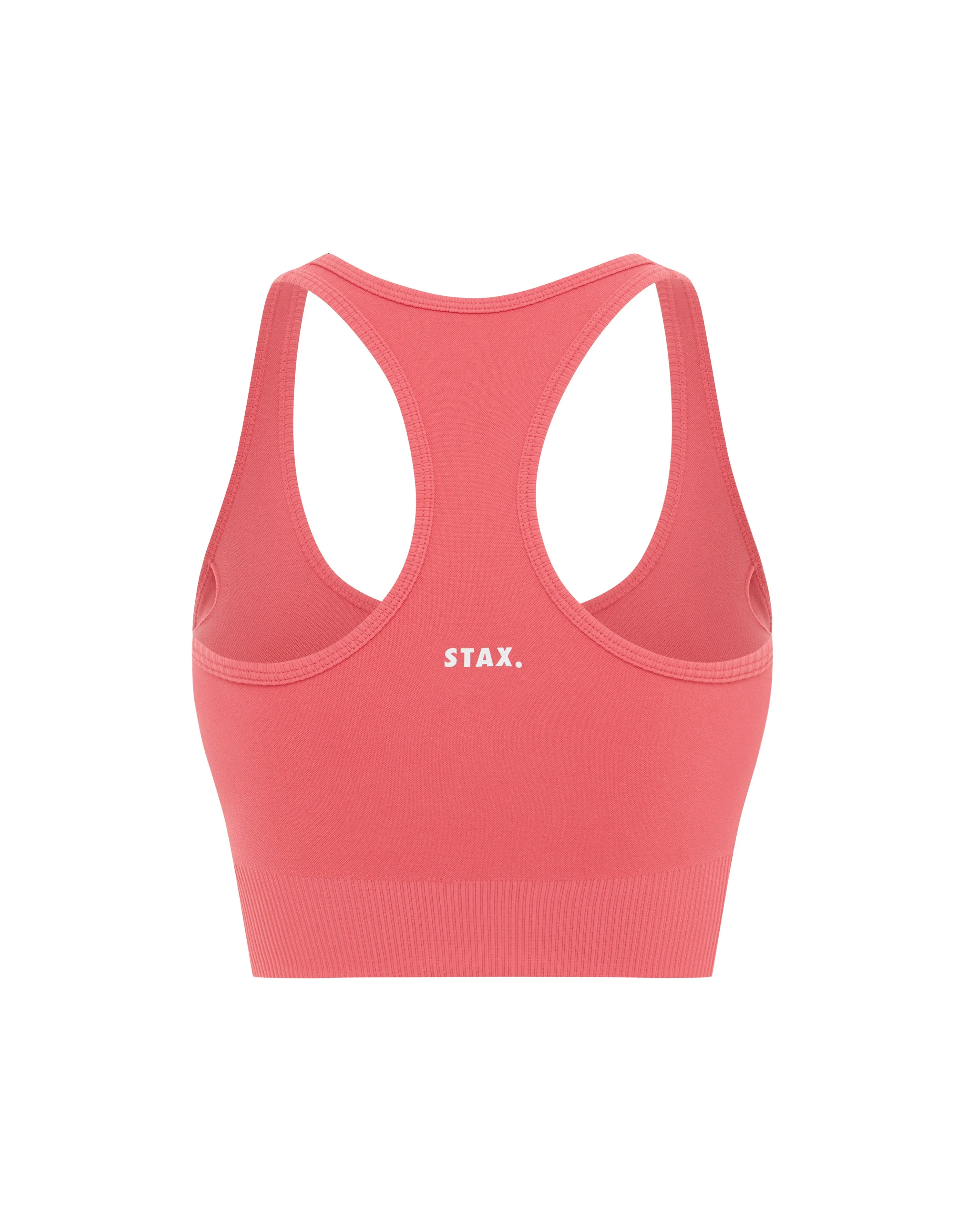 Premium Seamless Summer Racer Crop - Pink