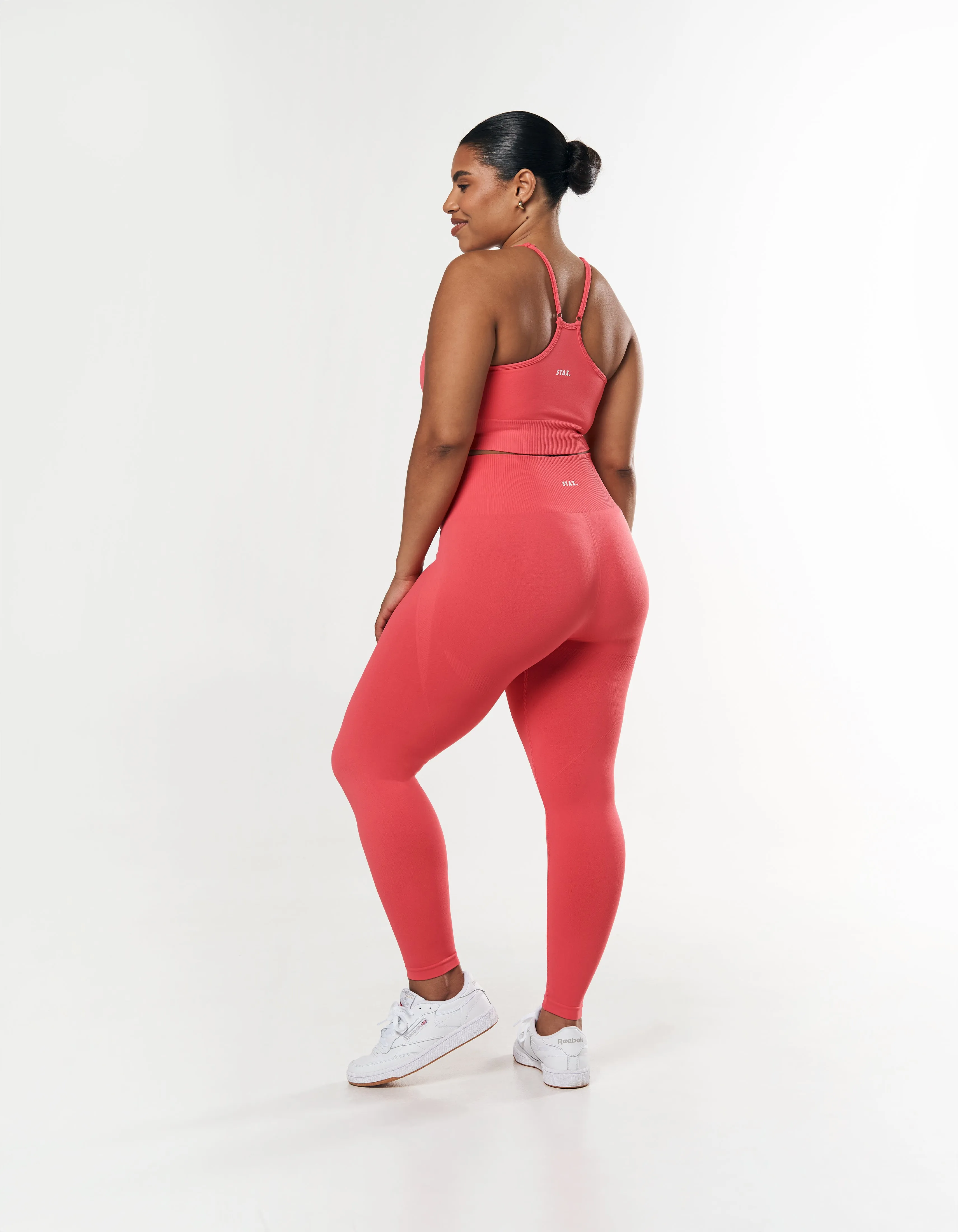 Premium Seamless Summer Strappy Crop - Pink