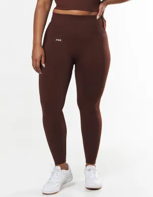 Premium Seamless Tights - Umber