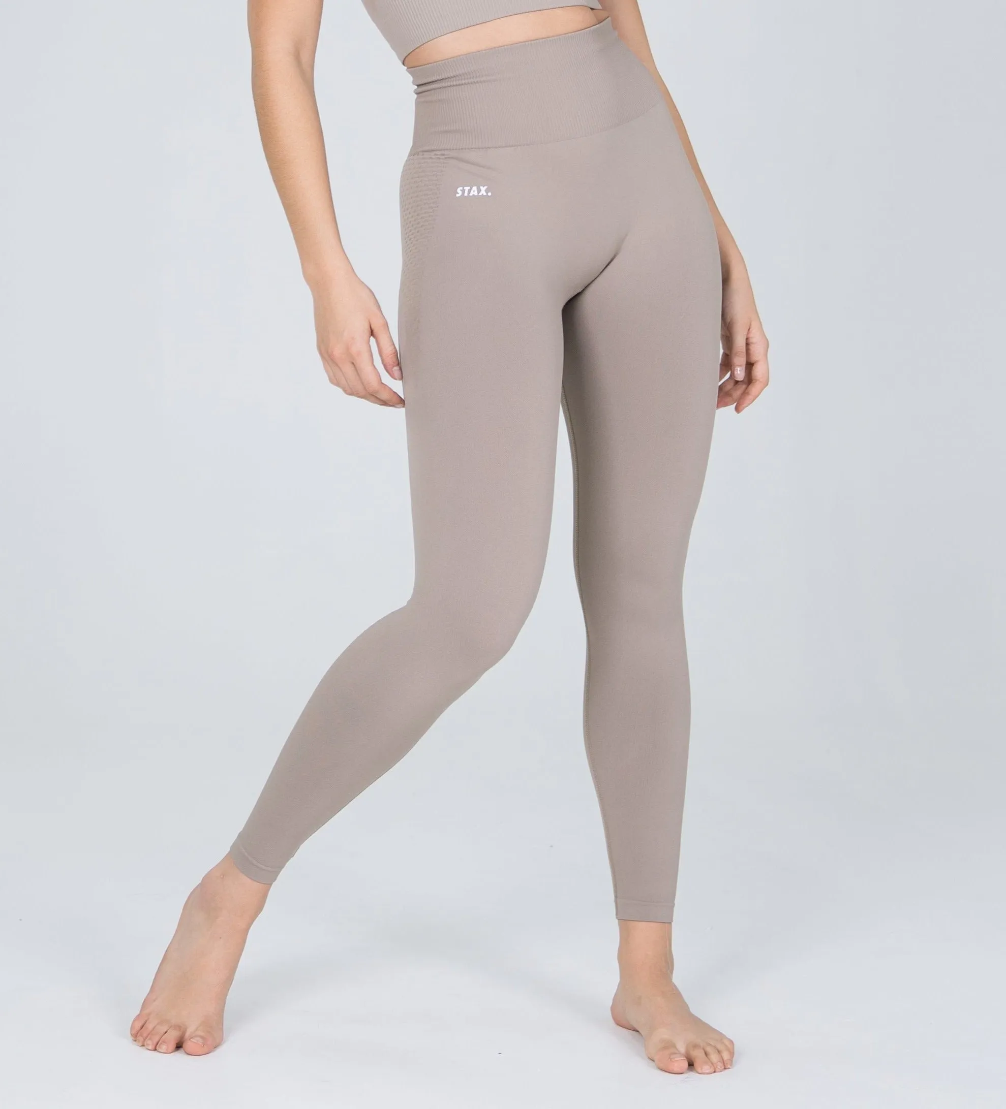 Premium Seamless Tights V6 - Akira (Beige)
