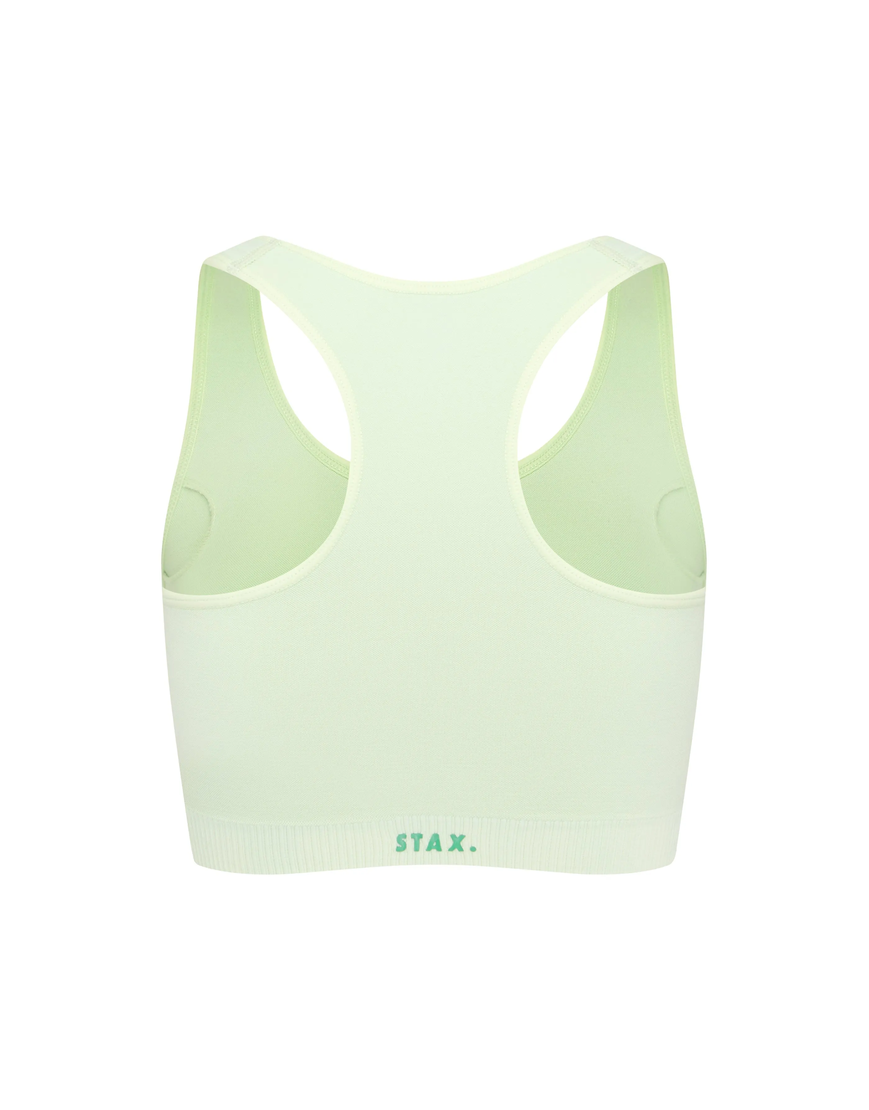 Premium Seamless V5 Racer Crop - Aurora (Sage)