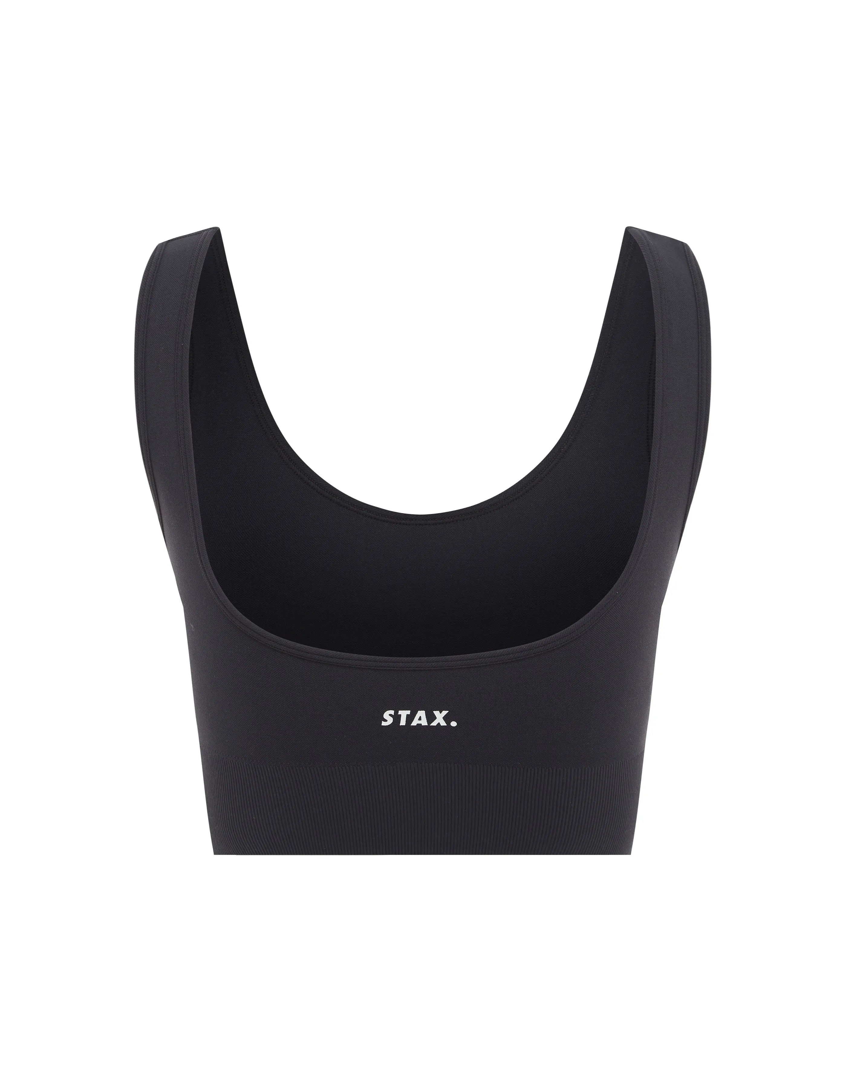Premium Seamless V6 Low Back Crop- Vesper (Navy)
