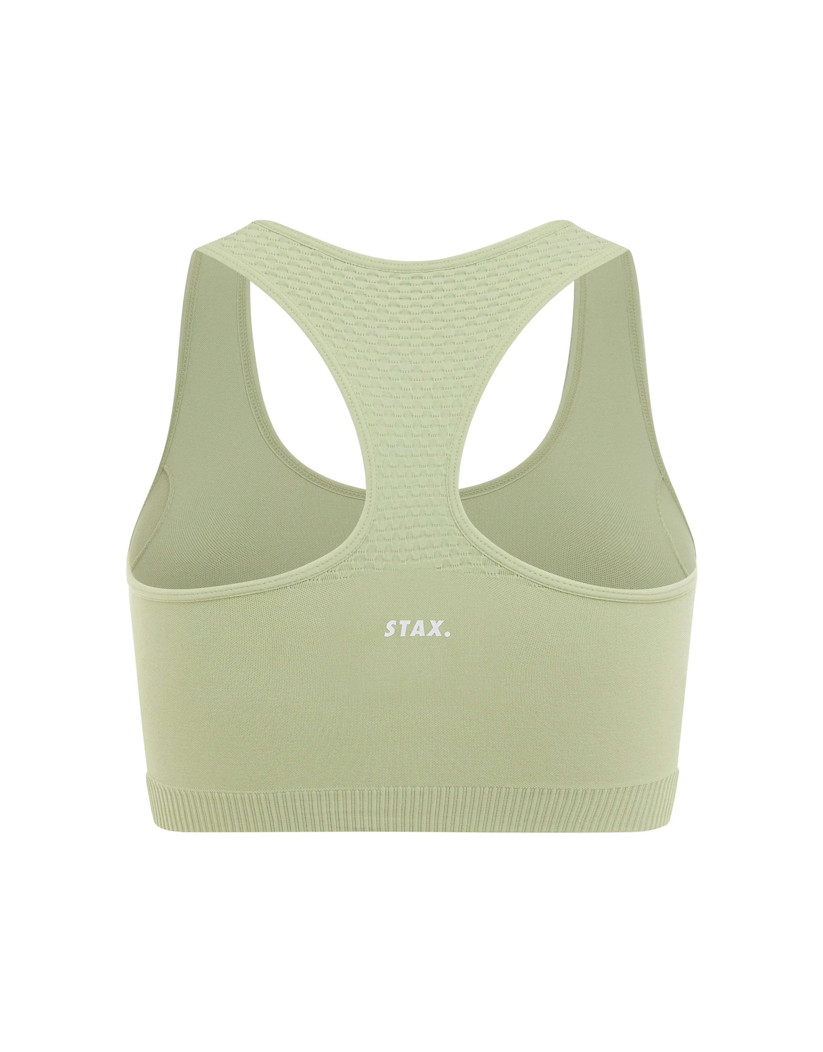 Premium Seamless V6 Racer Crop - Viridis (Green)