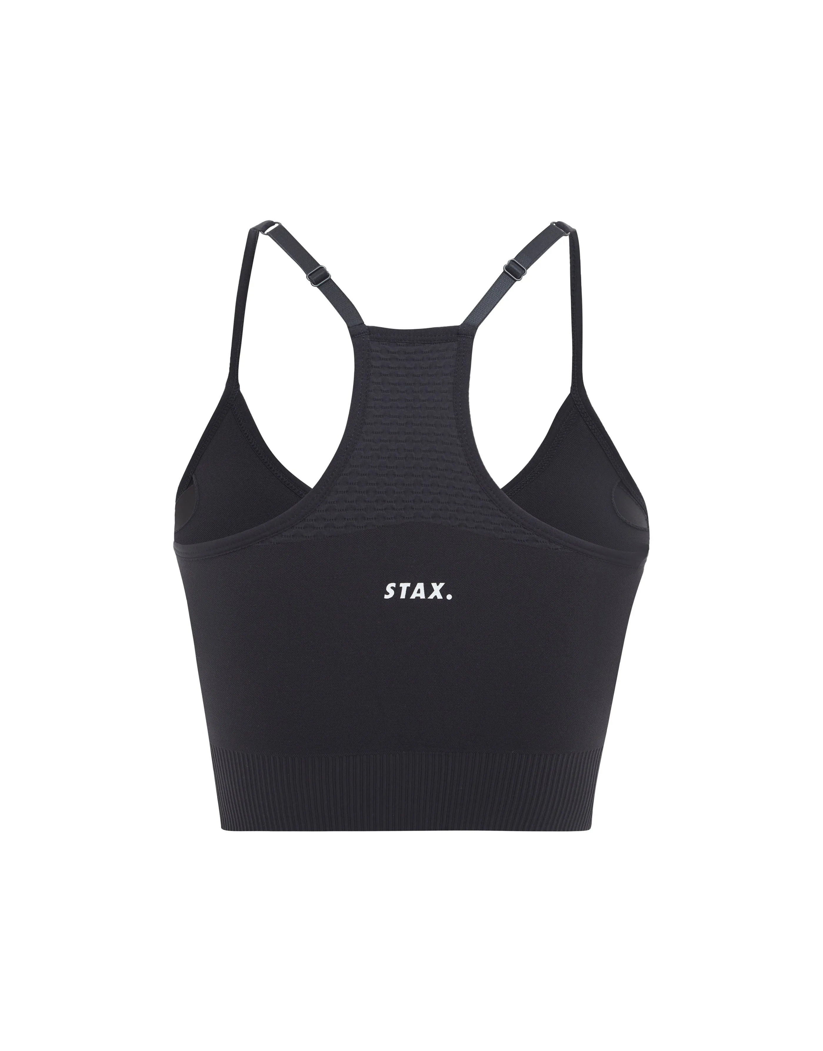 Premium Seamless V6 Strappy Crop - Vesper (Navy)