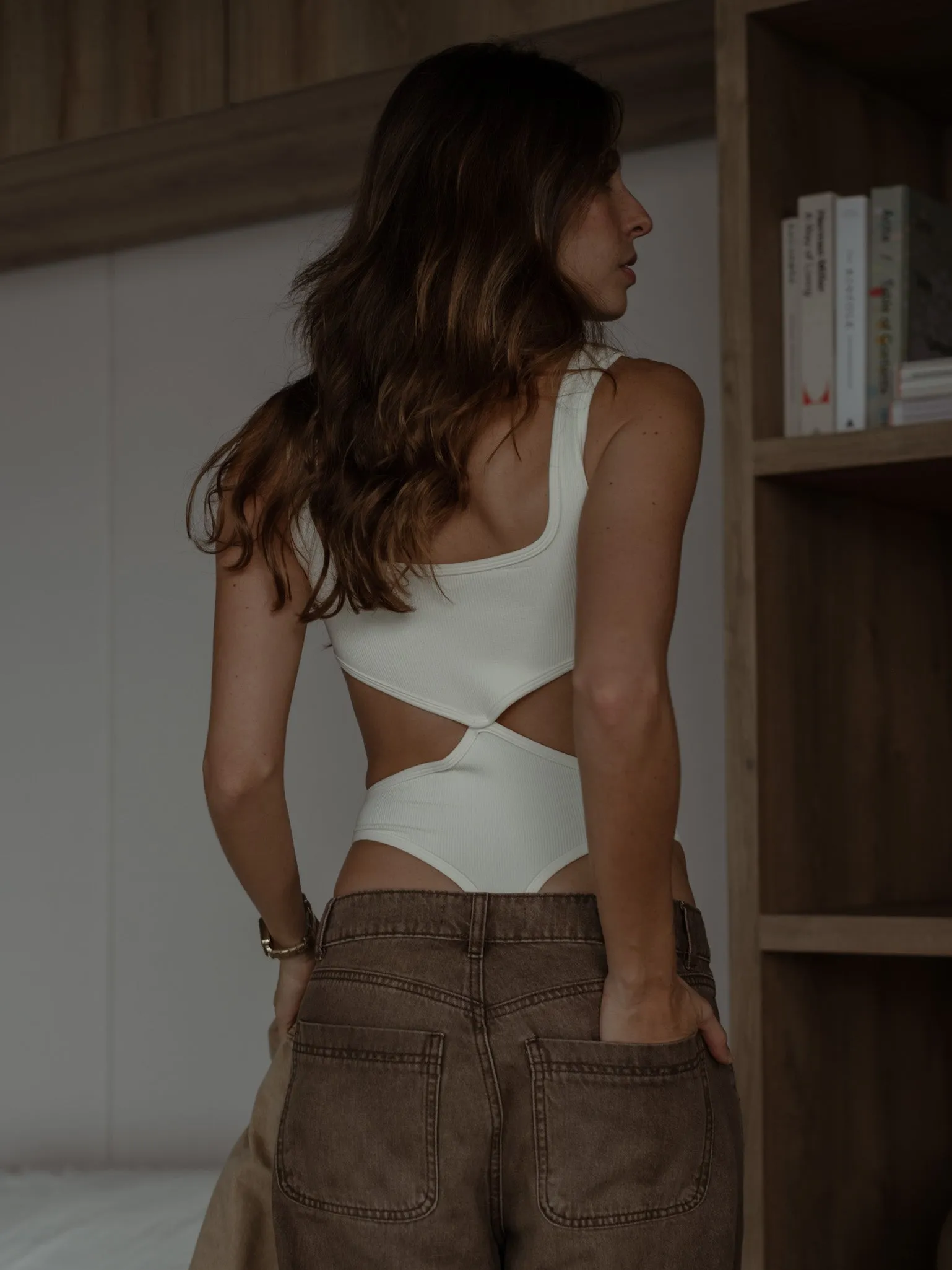 PRETTY SEAMLESS BODY - CREAMY