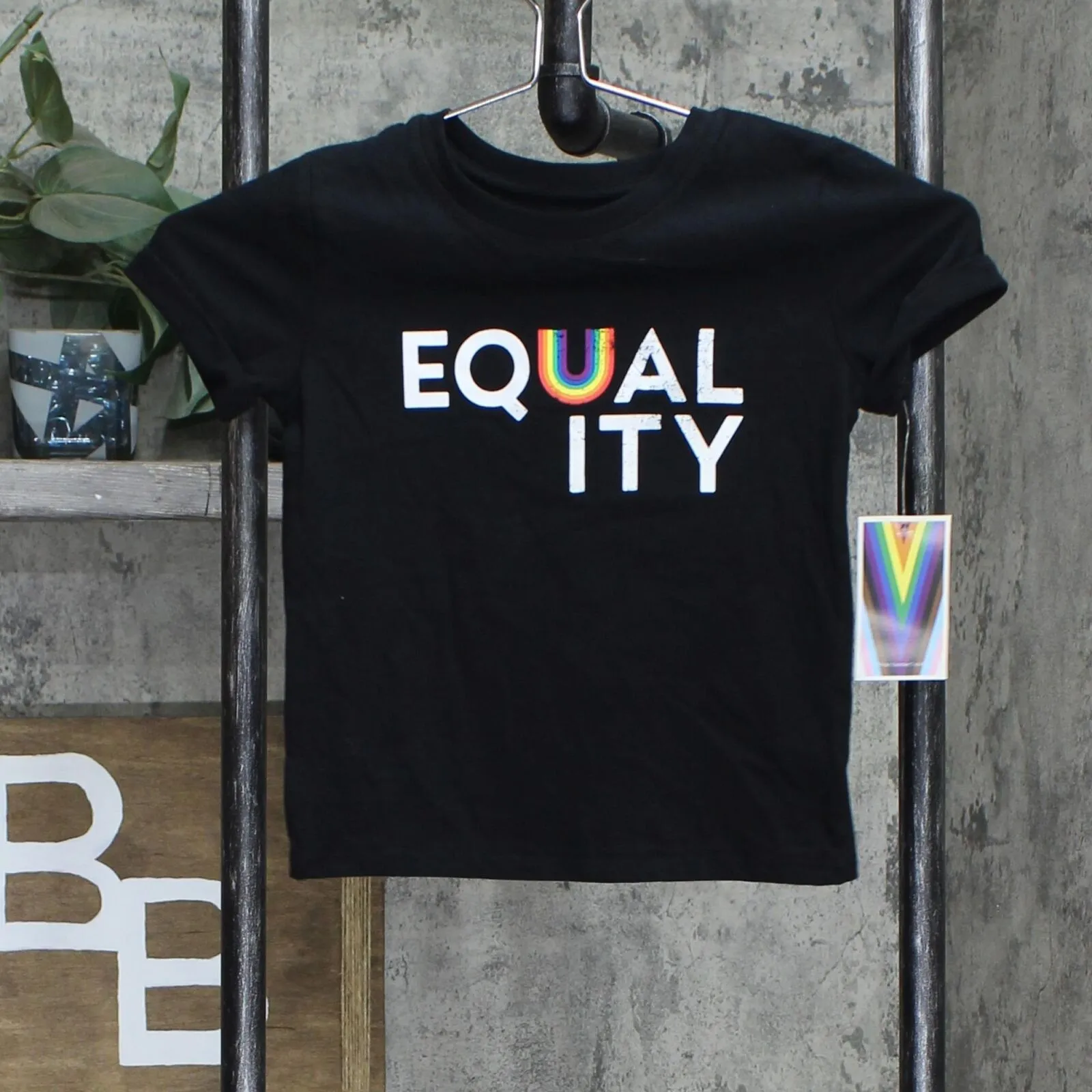 Private Label Pride Toddler Equality Short Sleeve Round Neck T-Shirt