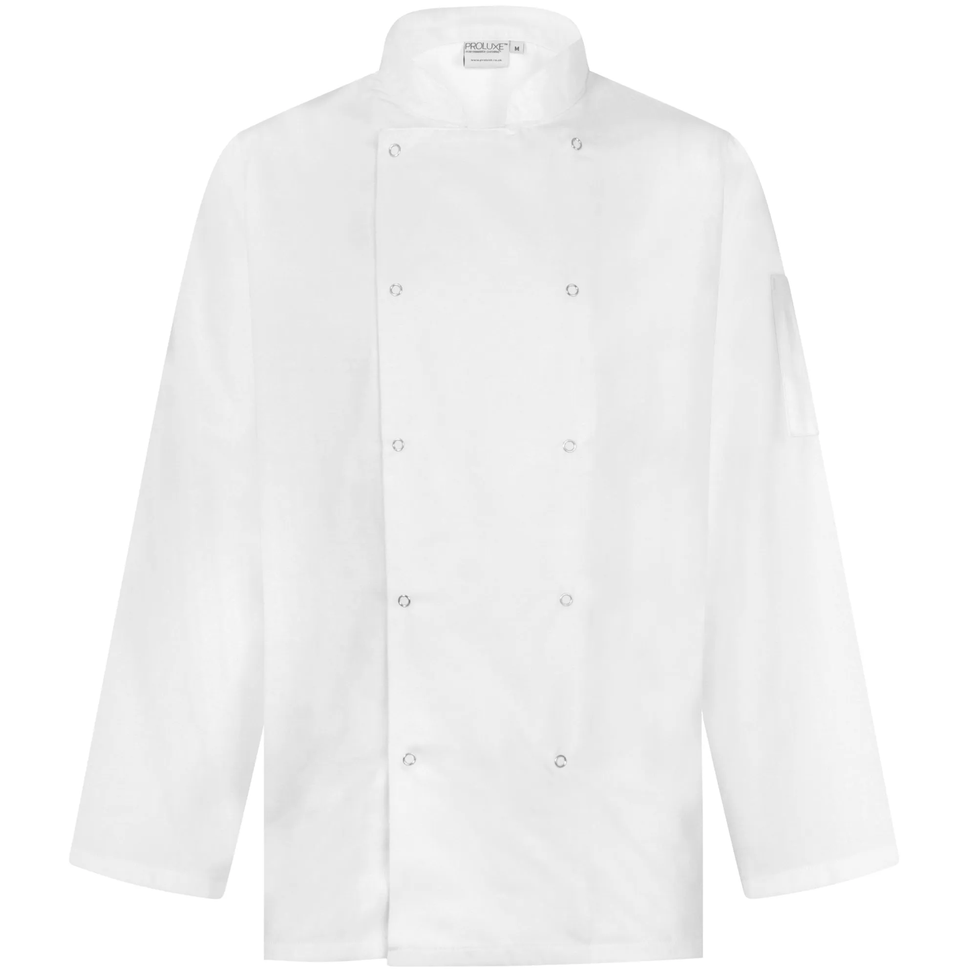 Proluxe Professional Chefs Jacket - Long Sleeve - Unisex - White