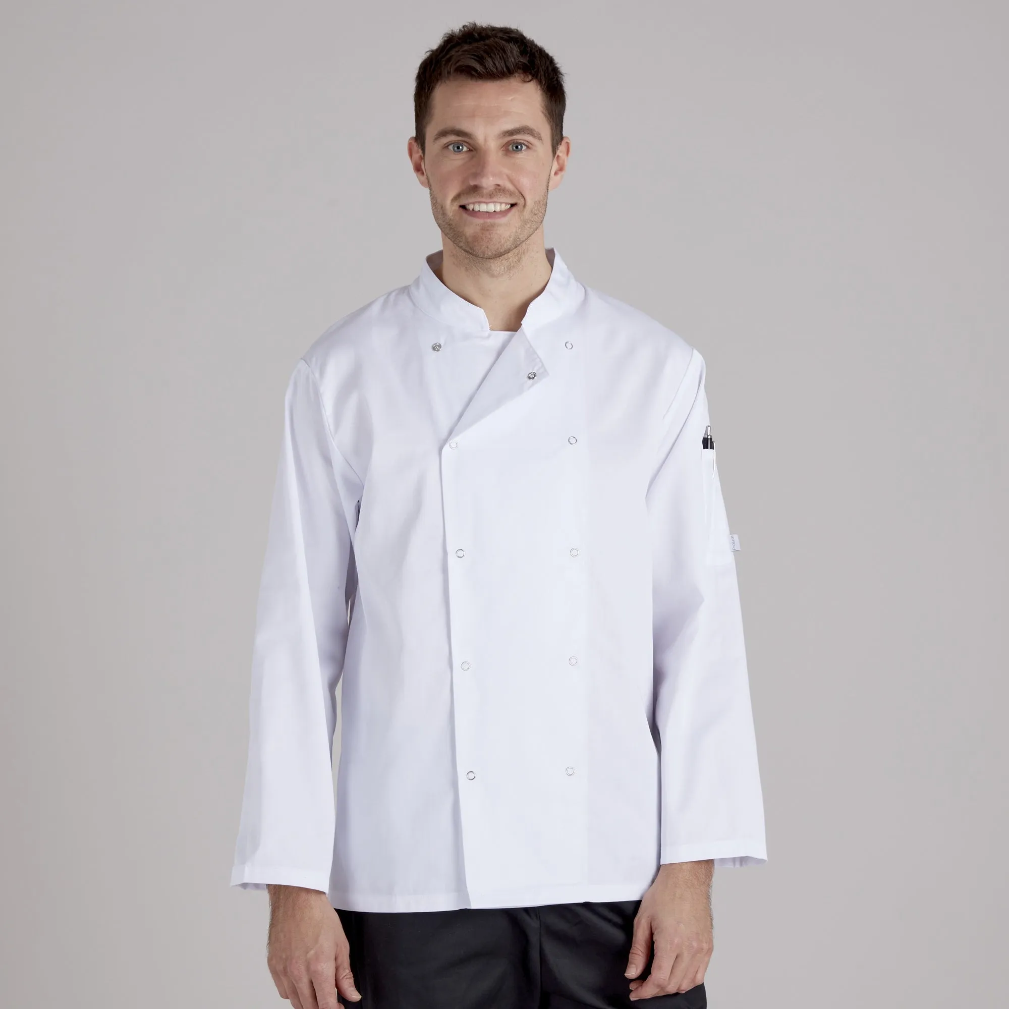 Proluxe Professional Chefs Jacket - Long Sleeve - Unisex - White