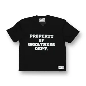 PROPERTY OF GREATNESS DEPT. REFLECTIVE PRACTICE JERSEY [1OF1]