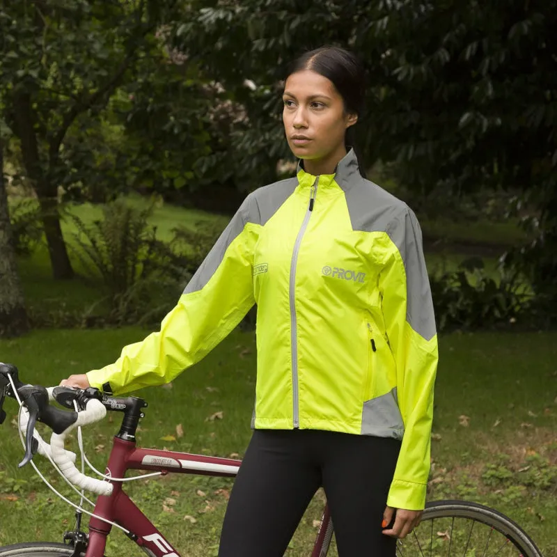 Proviz Nightrider 2.0 Women's Cycling Jacket Yellow