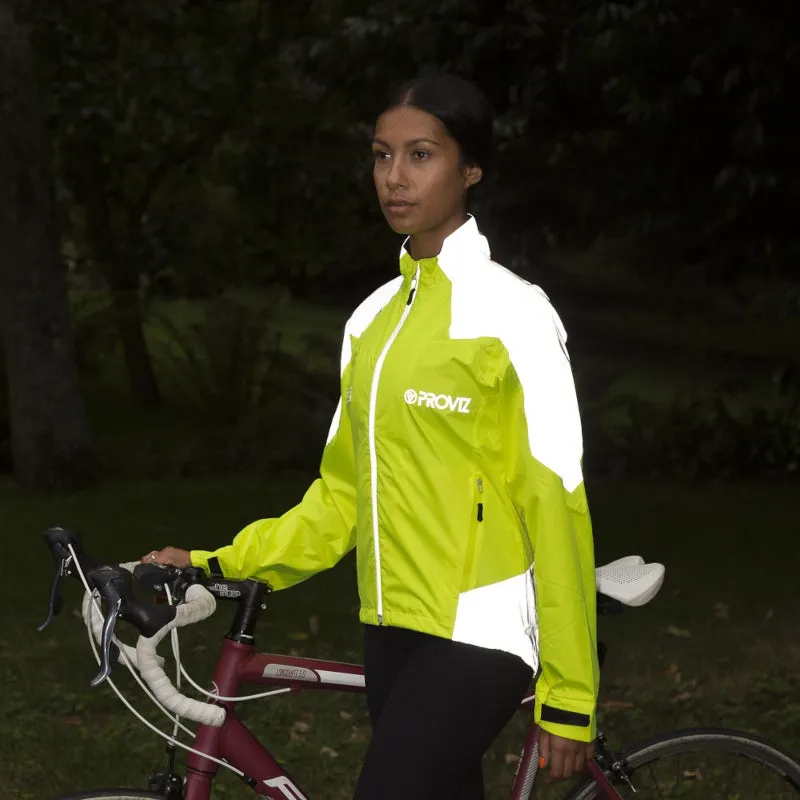 Proviz Nightrider 2.0 Women's Cycling Jacket Yellow