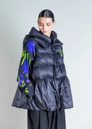 Psophia Bubble Hooded Down Puffer Vest