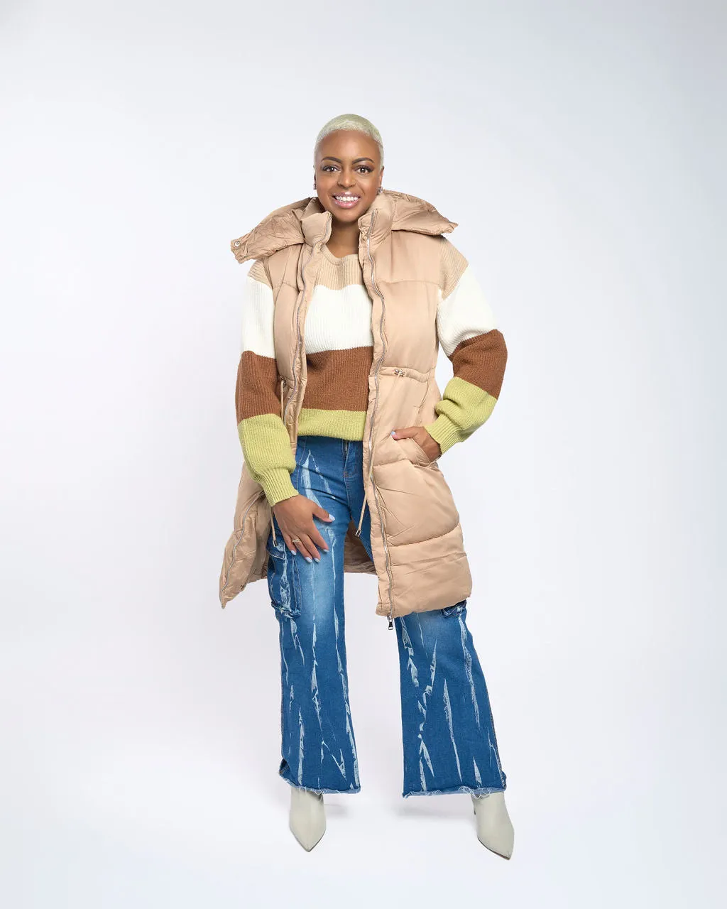 PUFFER VEST: 2 COLORS