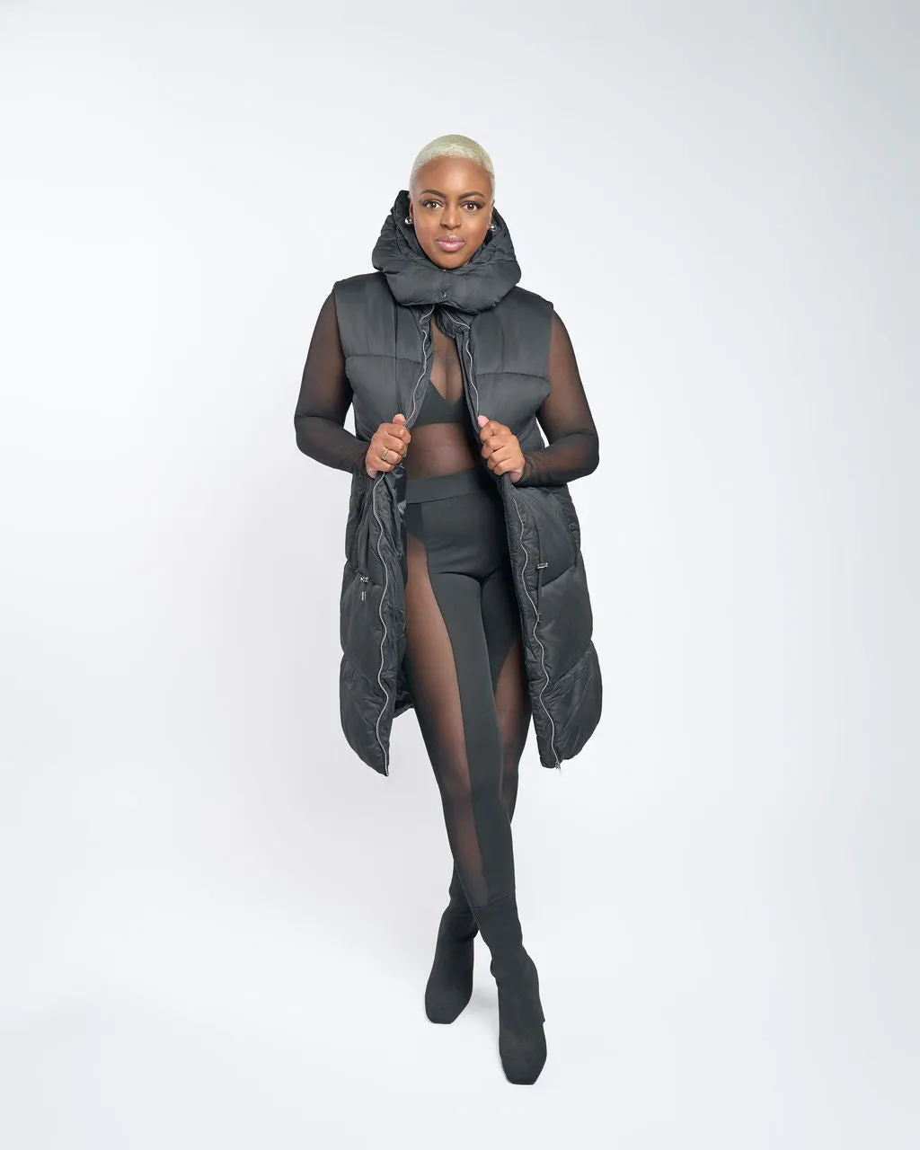 PUFFER VEST: 2 COLORS