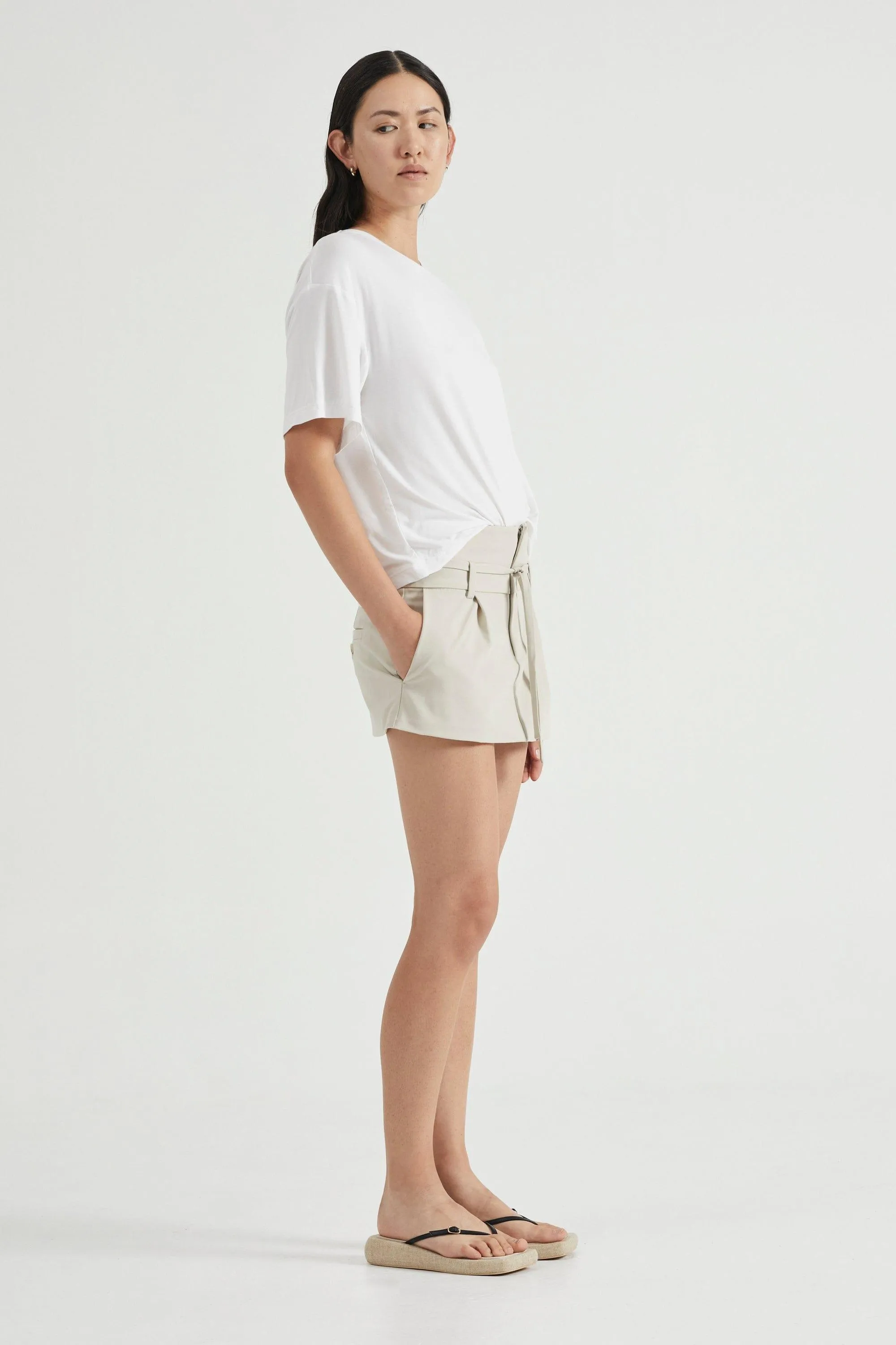 PUSH PULL TEE | WHITE