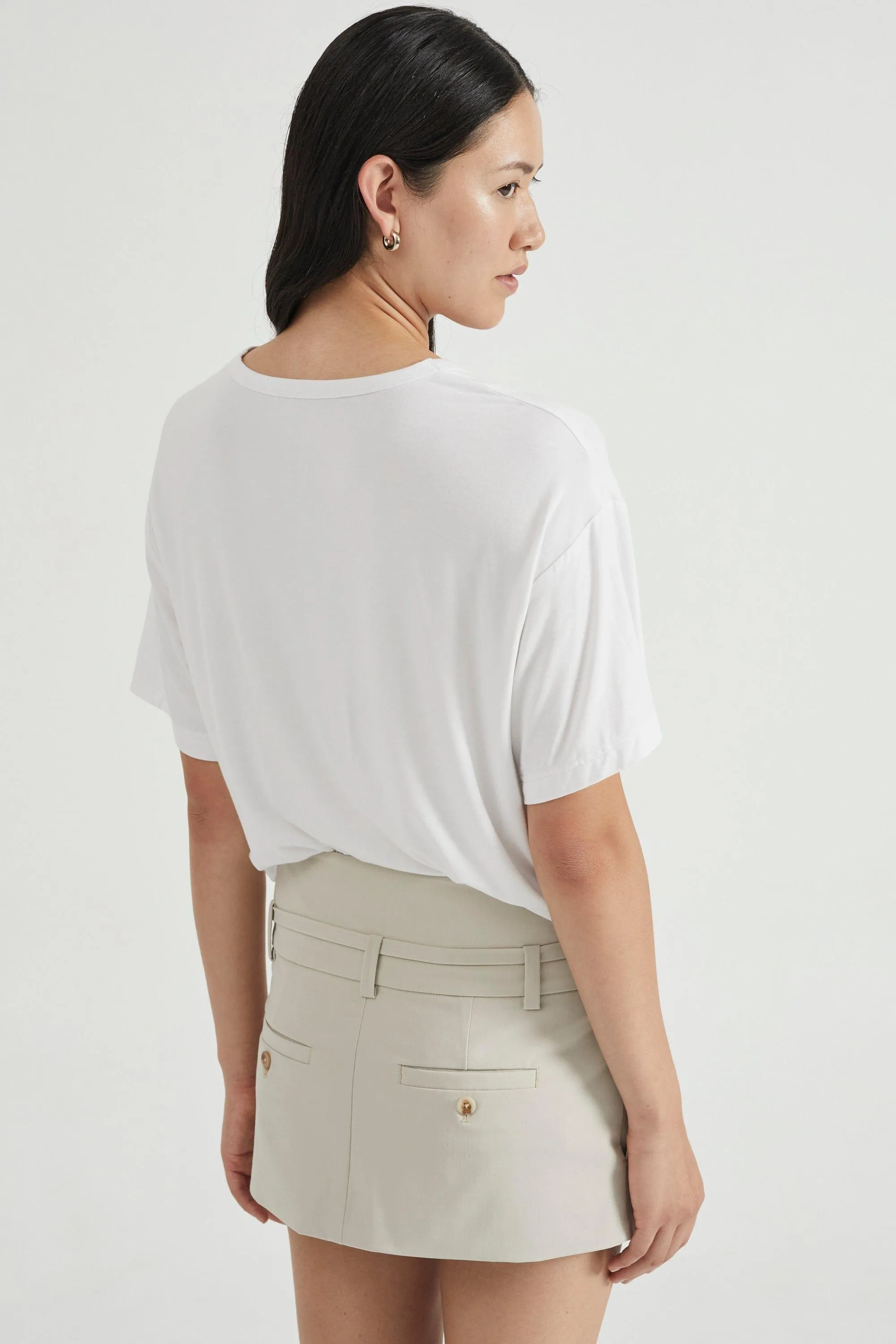 PUSH PULL TEE | WHITE